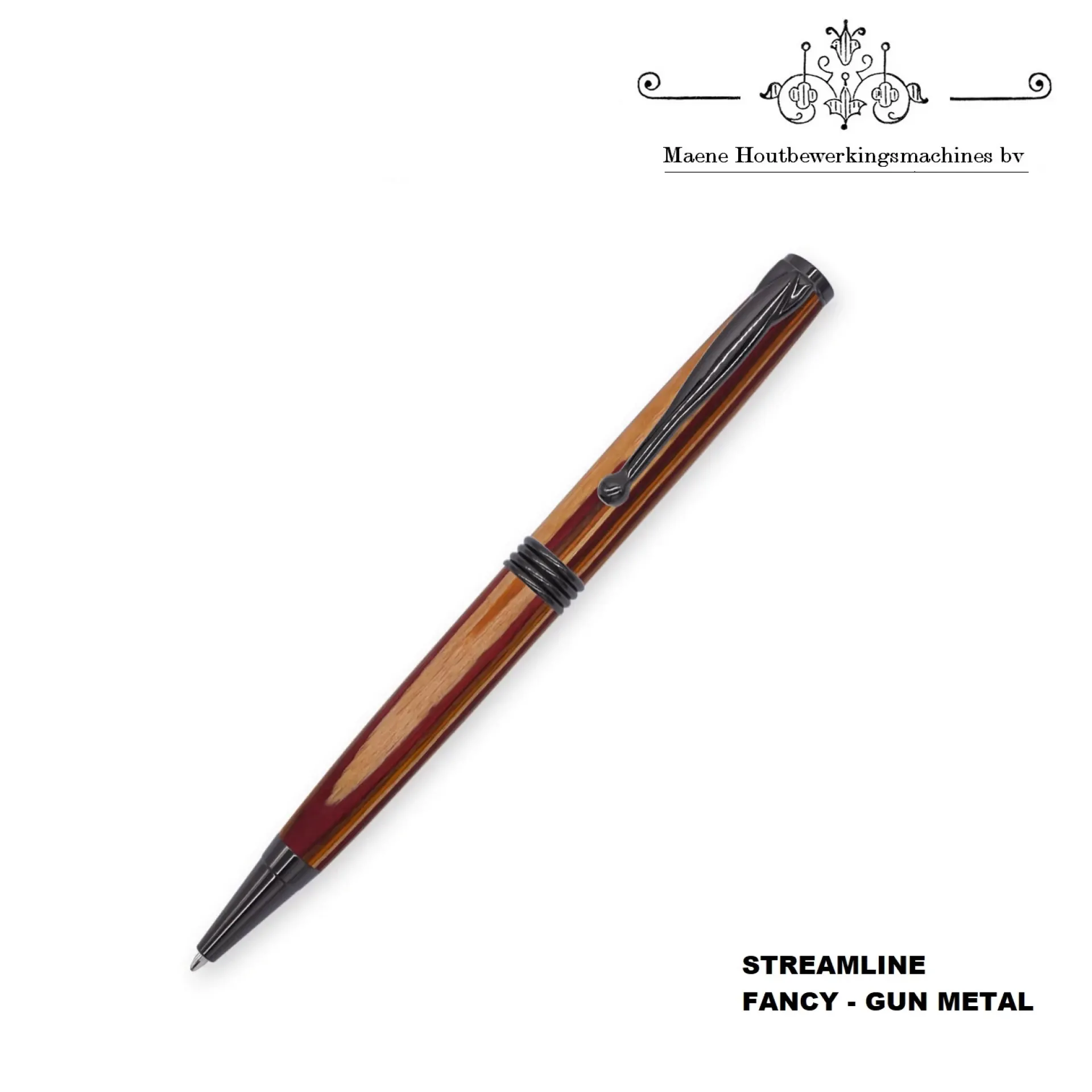 streamline fancy gun metal pen kit.