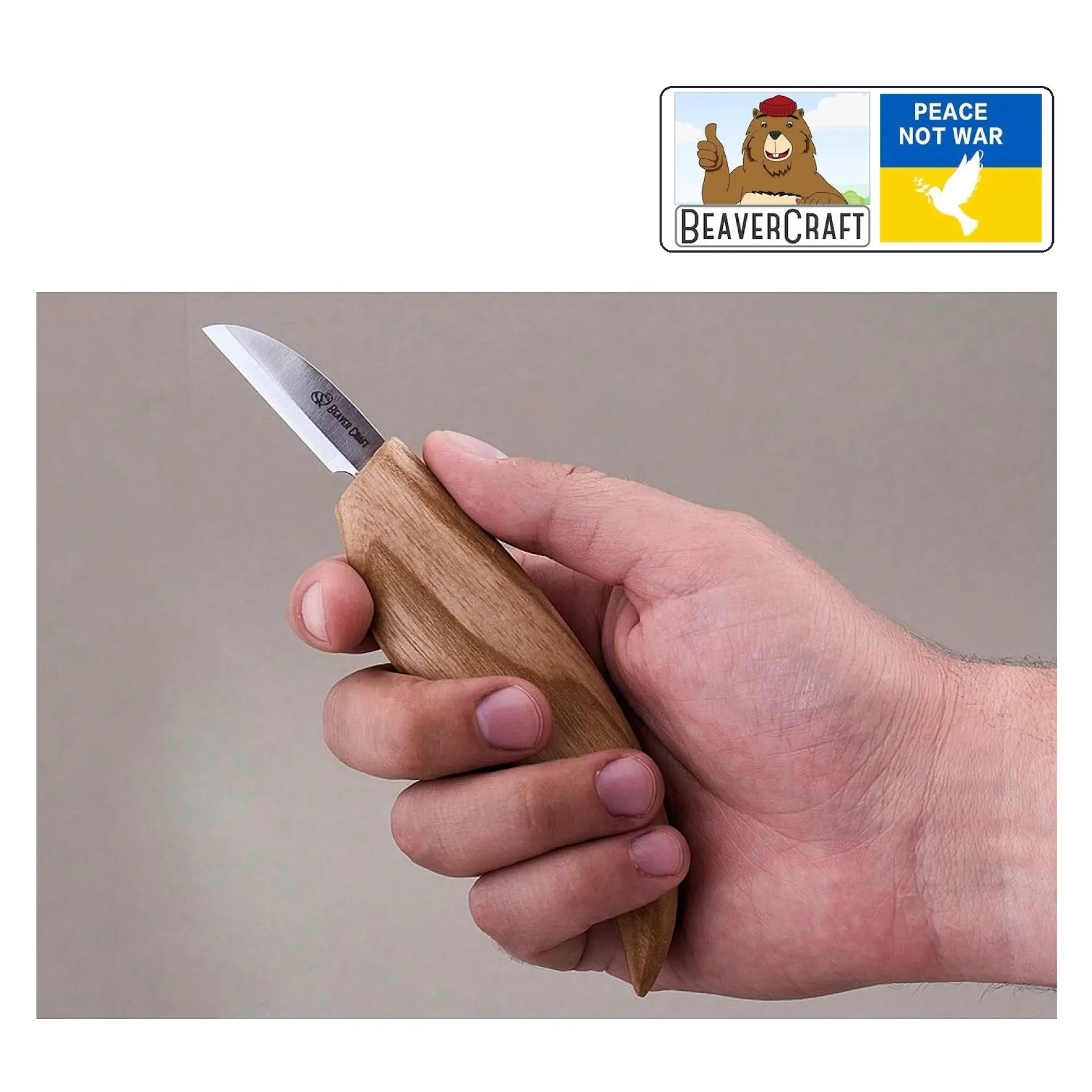 houtsnijmes Beavercraft C2.