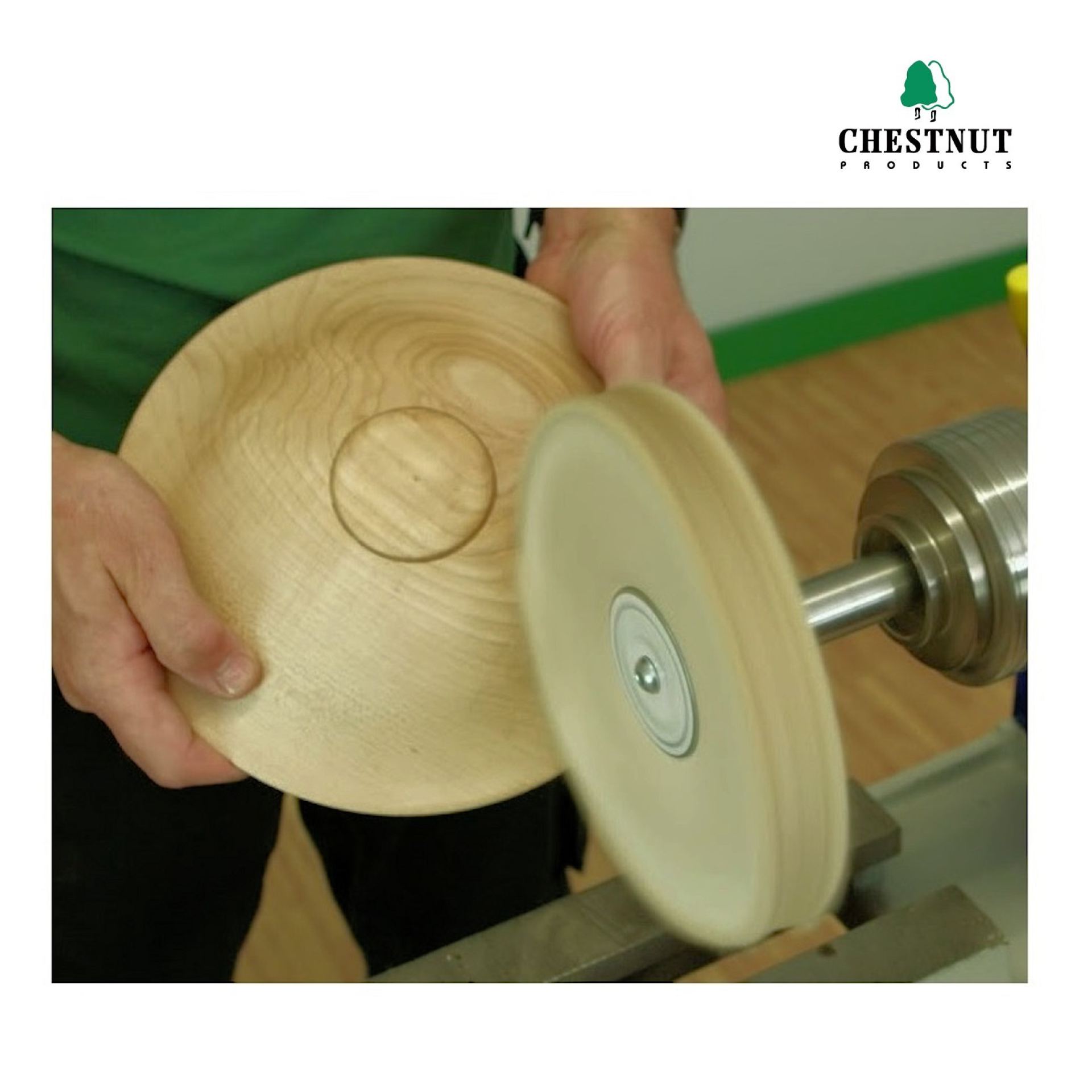 Chestnut poliersysteem houtdraaien