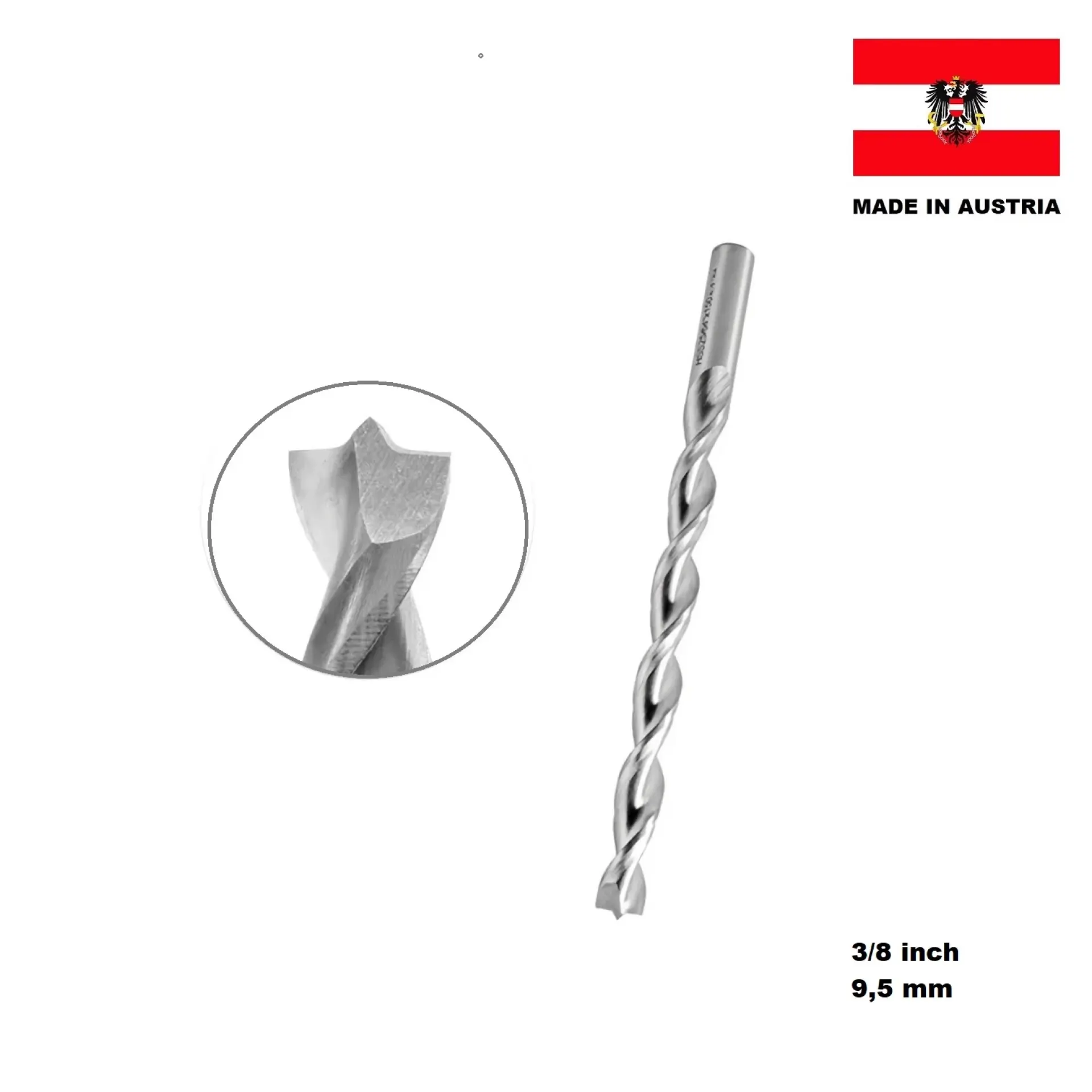 boor voor pen blanks 3-8 inch.