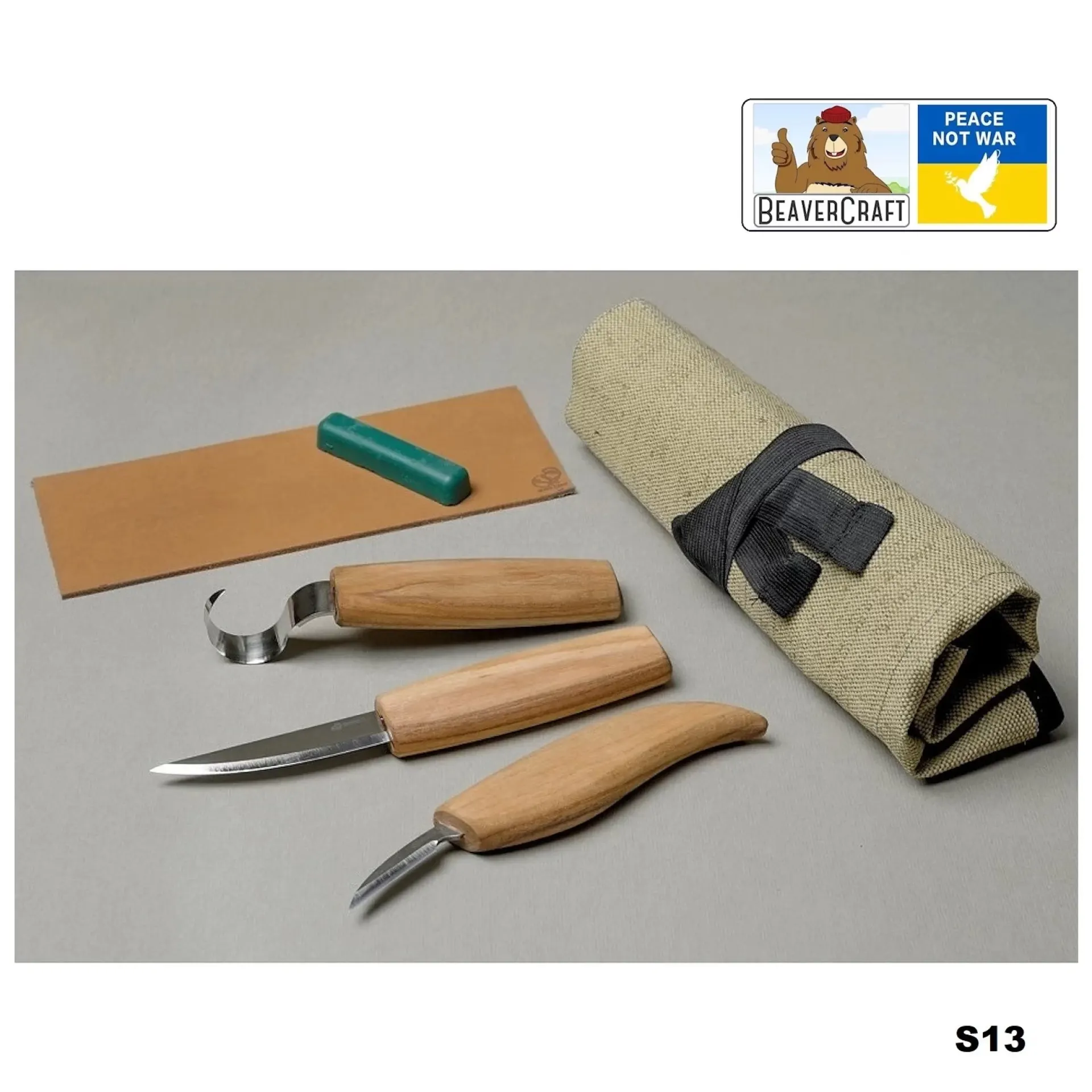 Beavercraft spooncarving set S13.