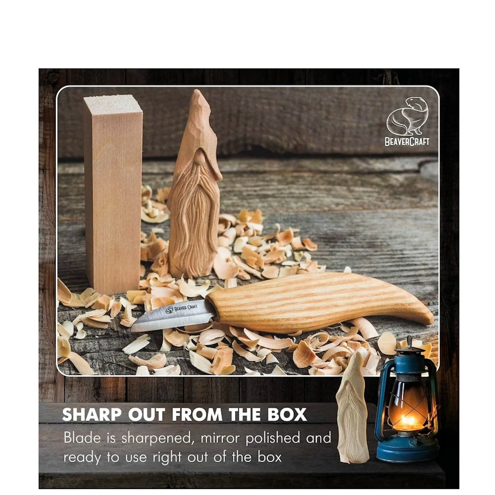 beavercraft wizard carving kit DIY03.