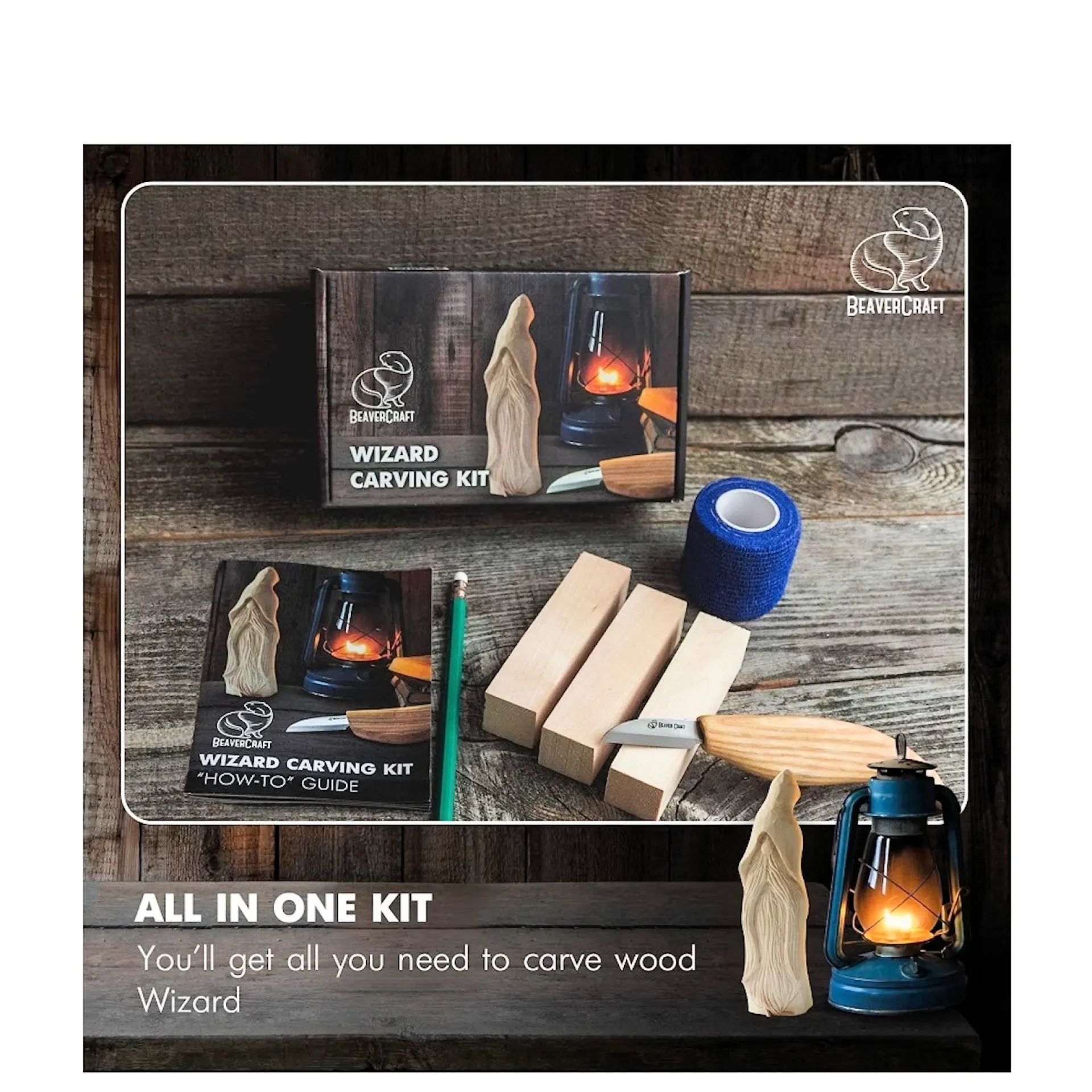 BeaverCraft wizard carving kit.