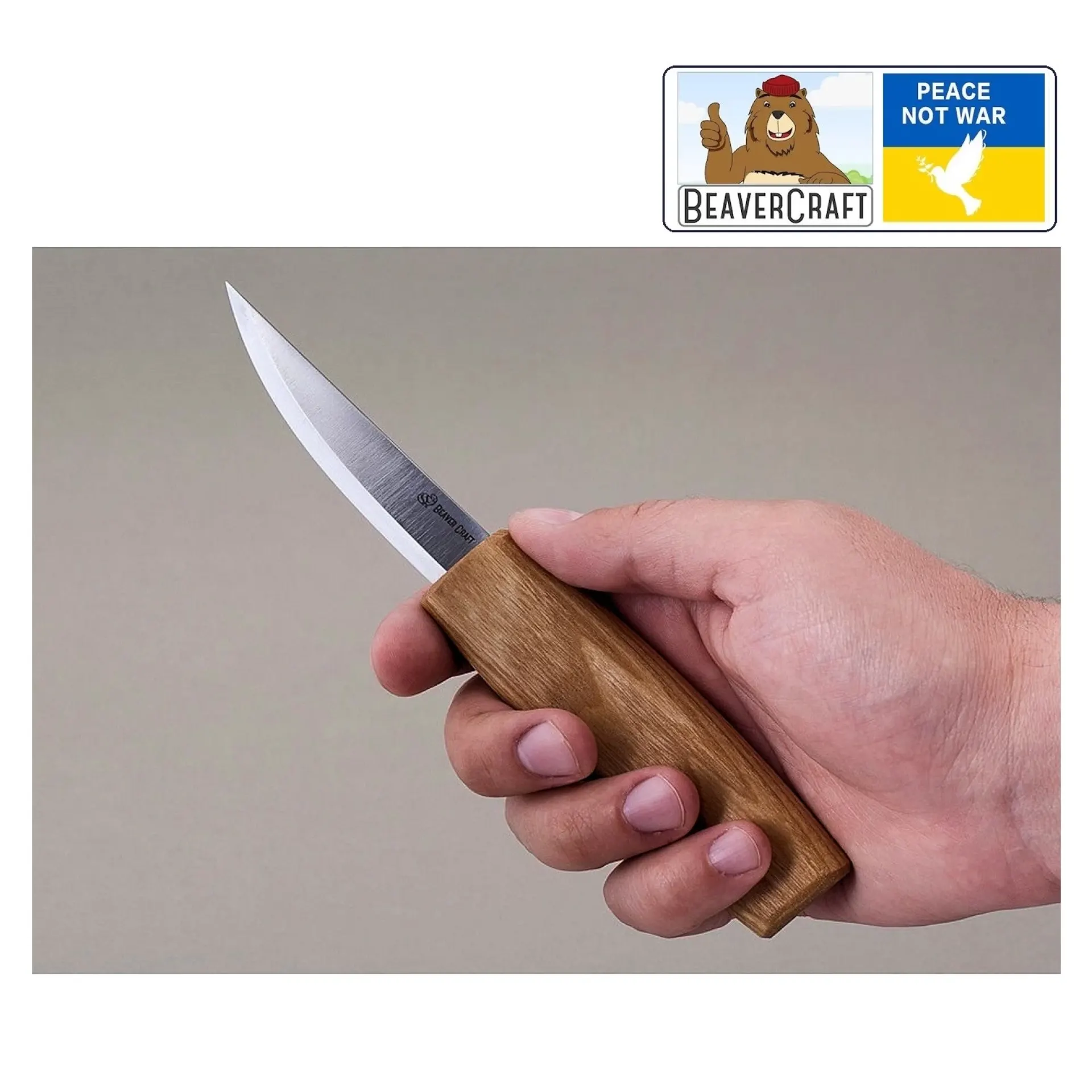 Beavercraft C4M houtsnijmes whittling.