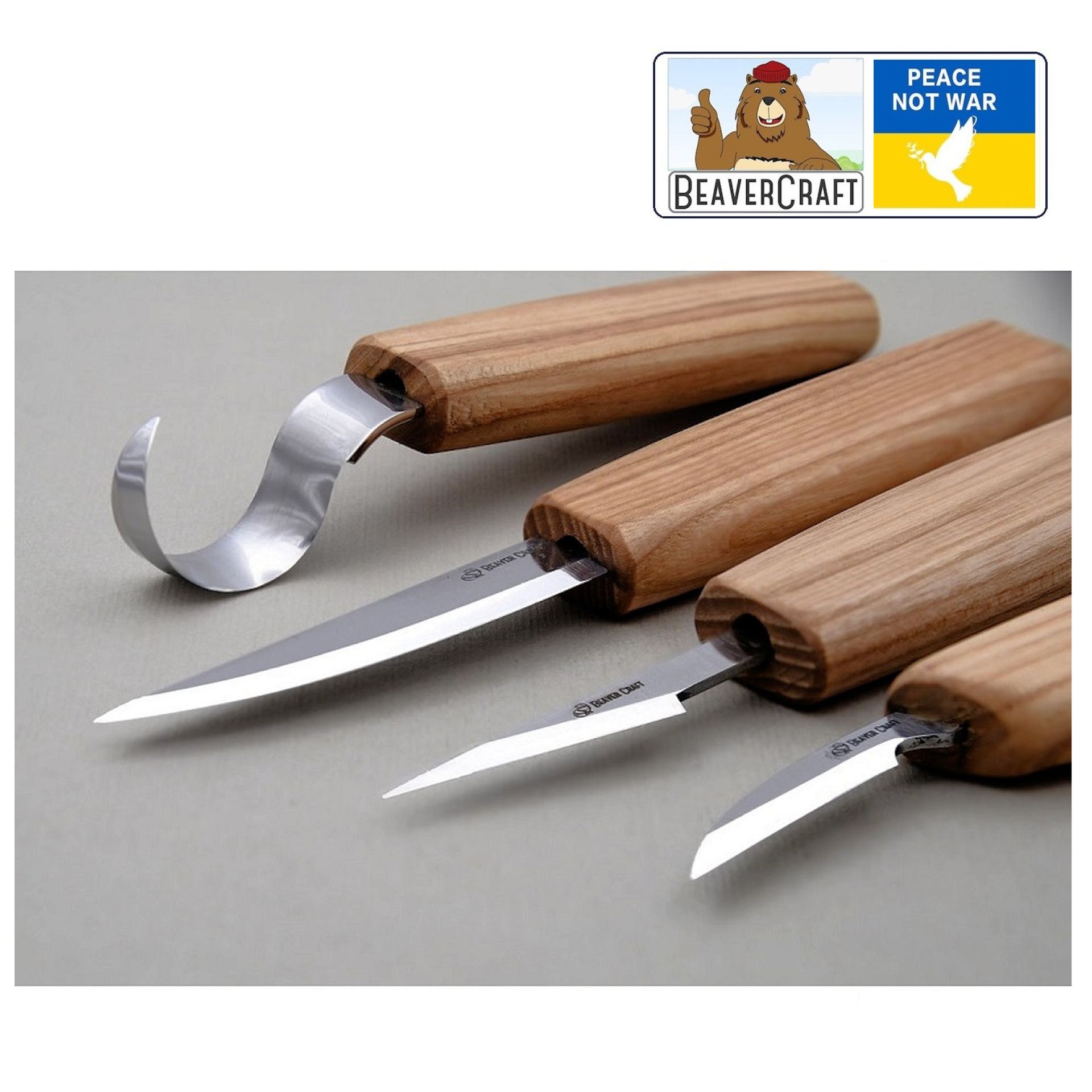 BeaverCraft houtsnijden set S09