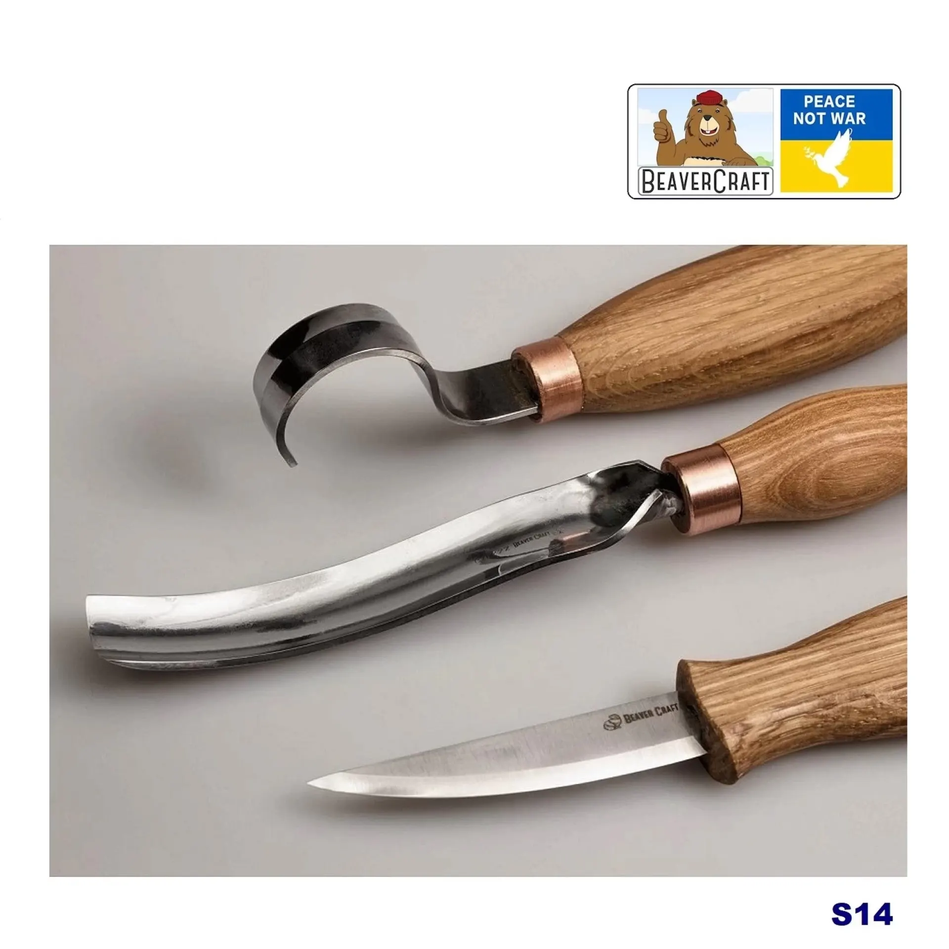 Beavercraft S14 set houtsnijden.
