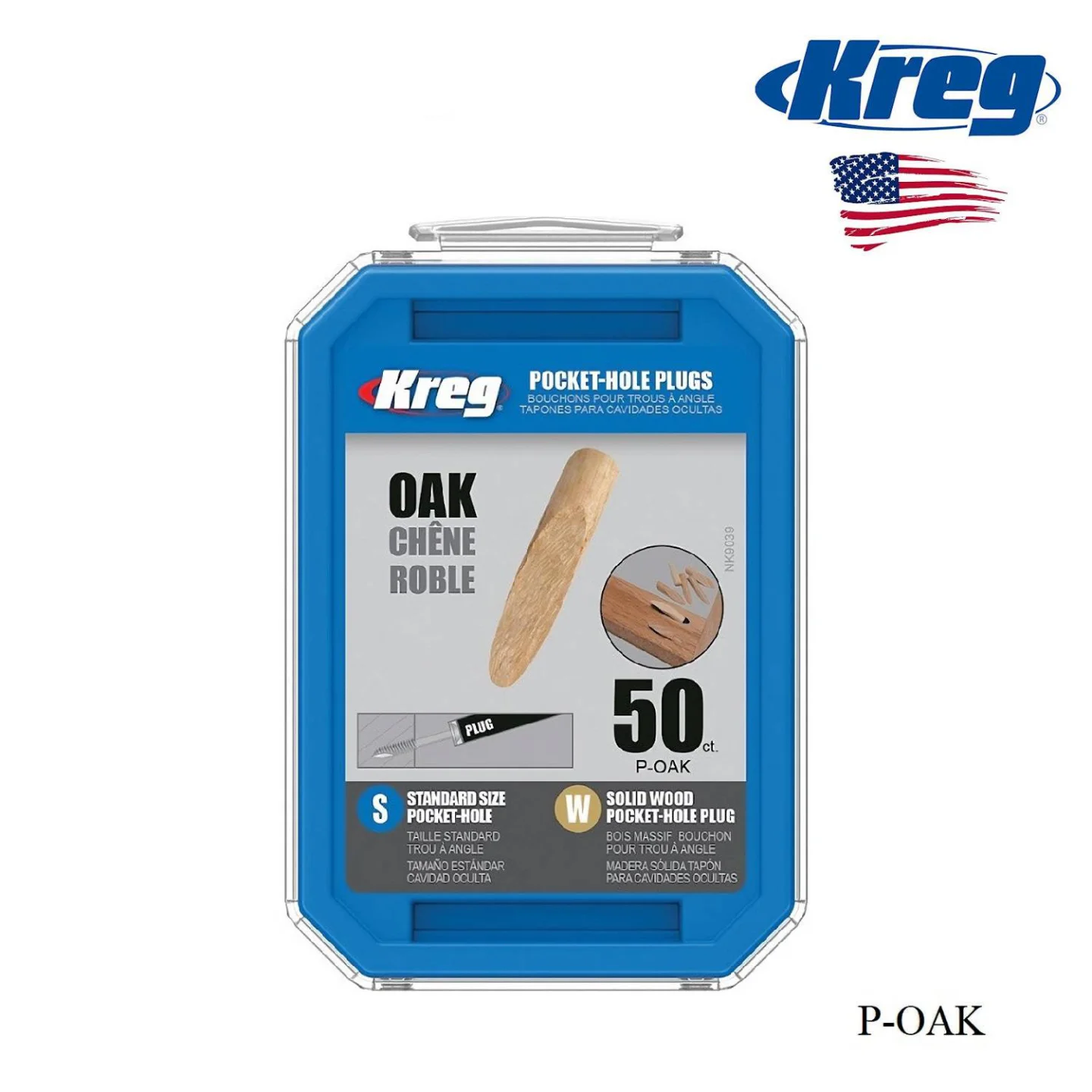 kreg-pluggen-eik-50st.