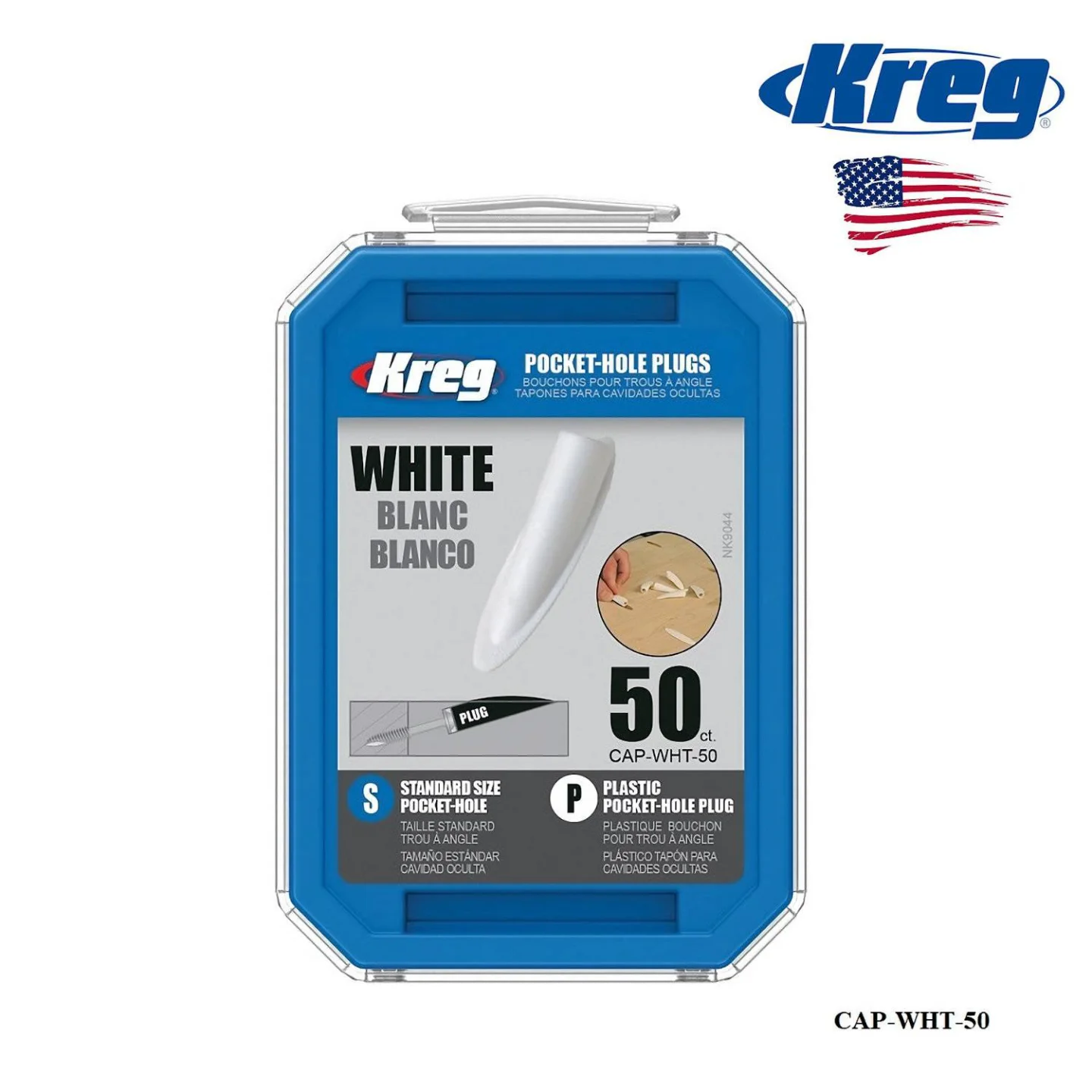kreg-pluggen-wit-50st.