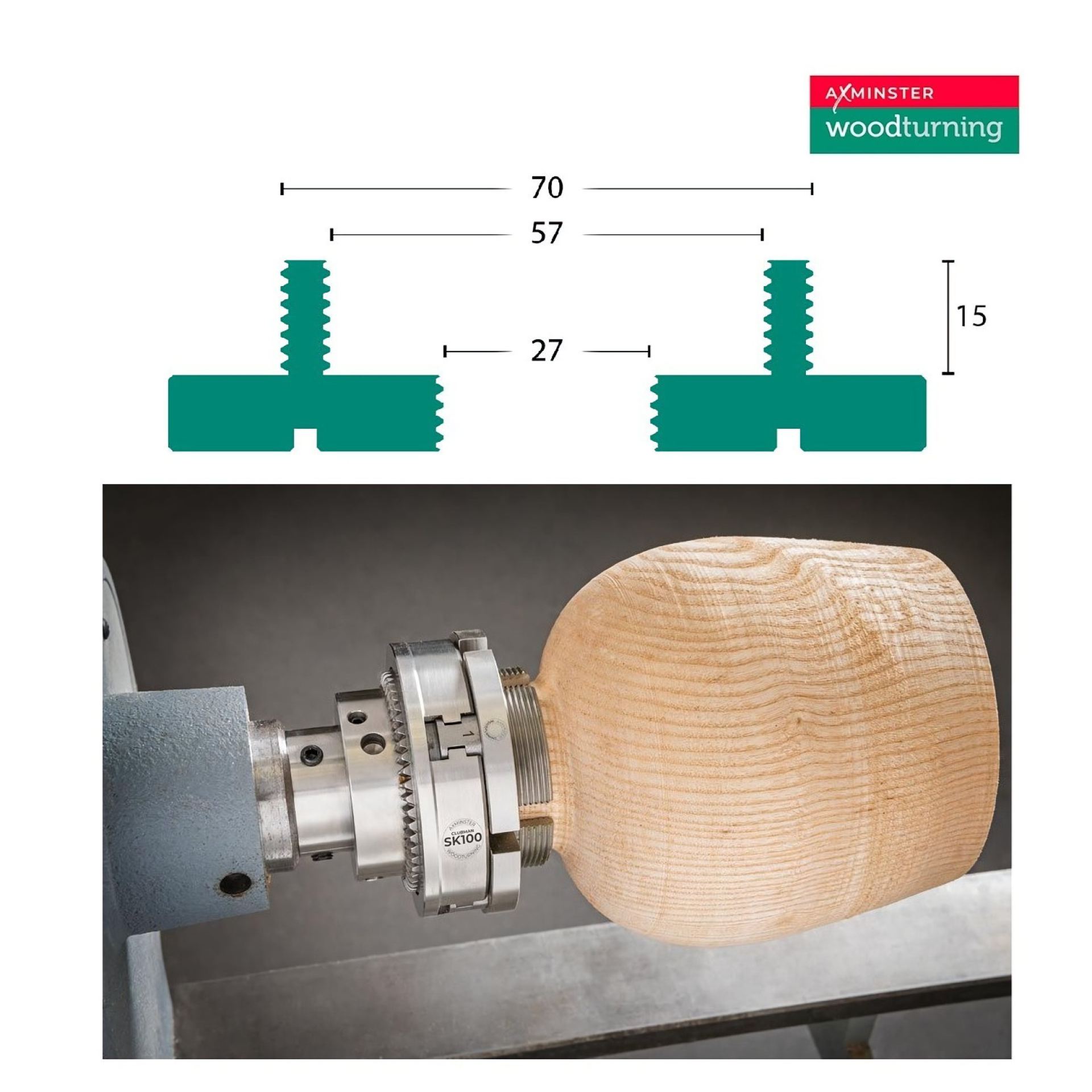 bekken klauwplaat gripper jaws type H