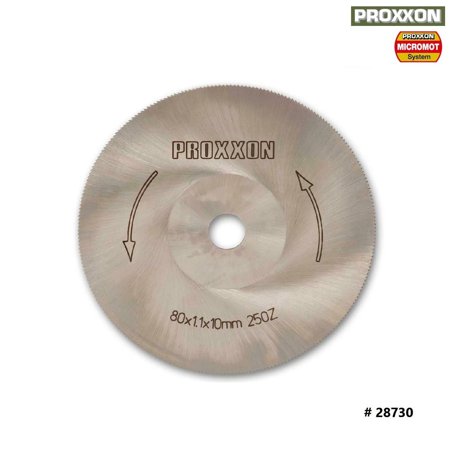 Geheim opwinding strelen zaagblad Proxxon 28730 - Proxxon tafelzaag