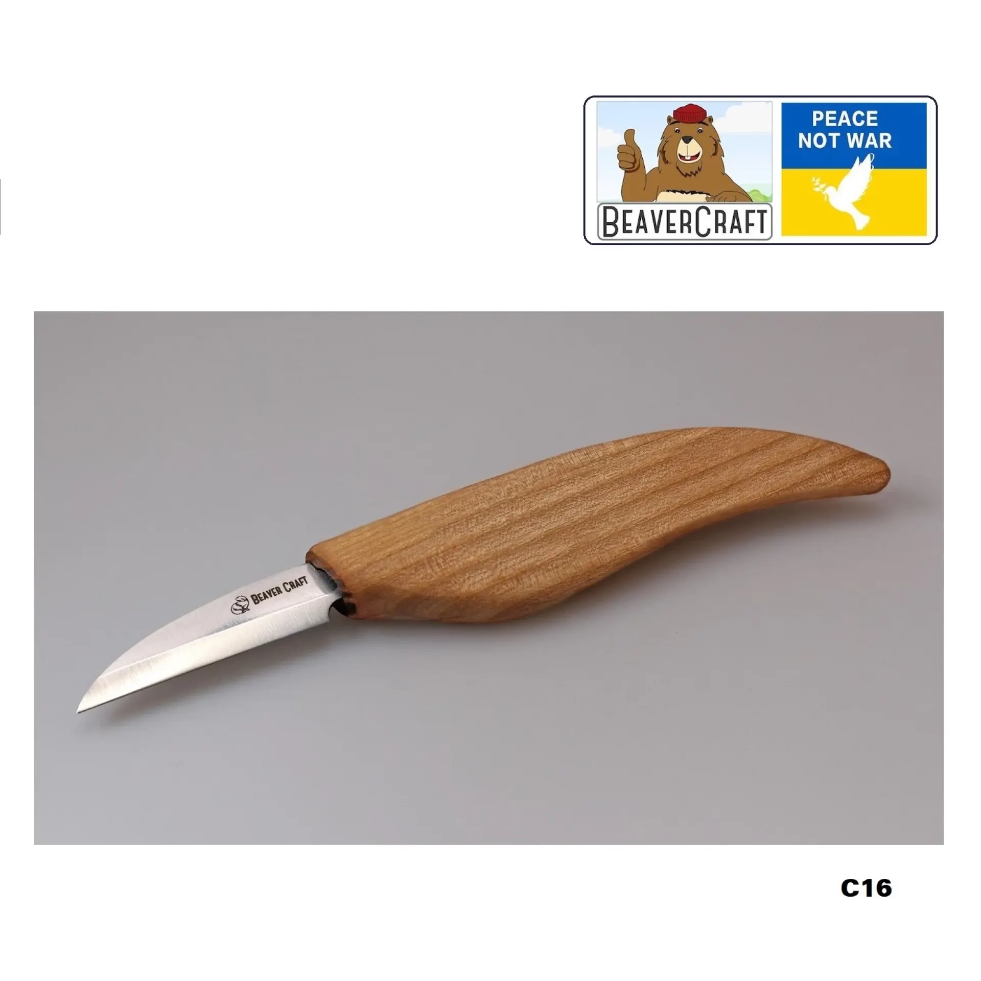 houtsnijmes C16 BeaverCraft.