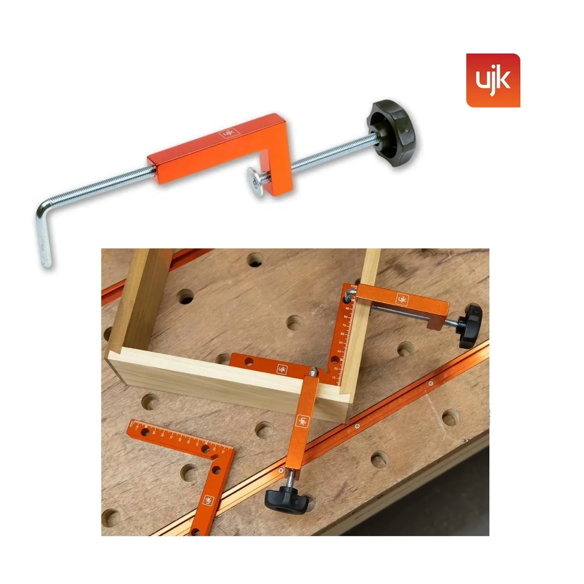 UJK universal fence clamps.