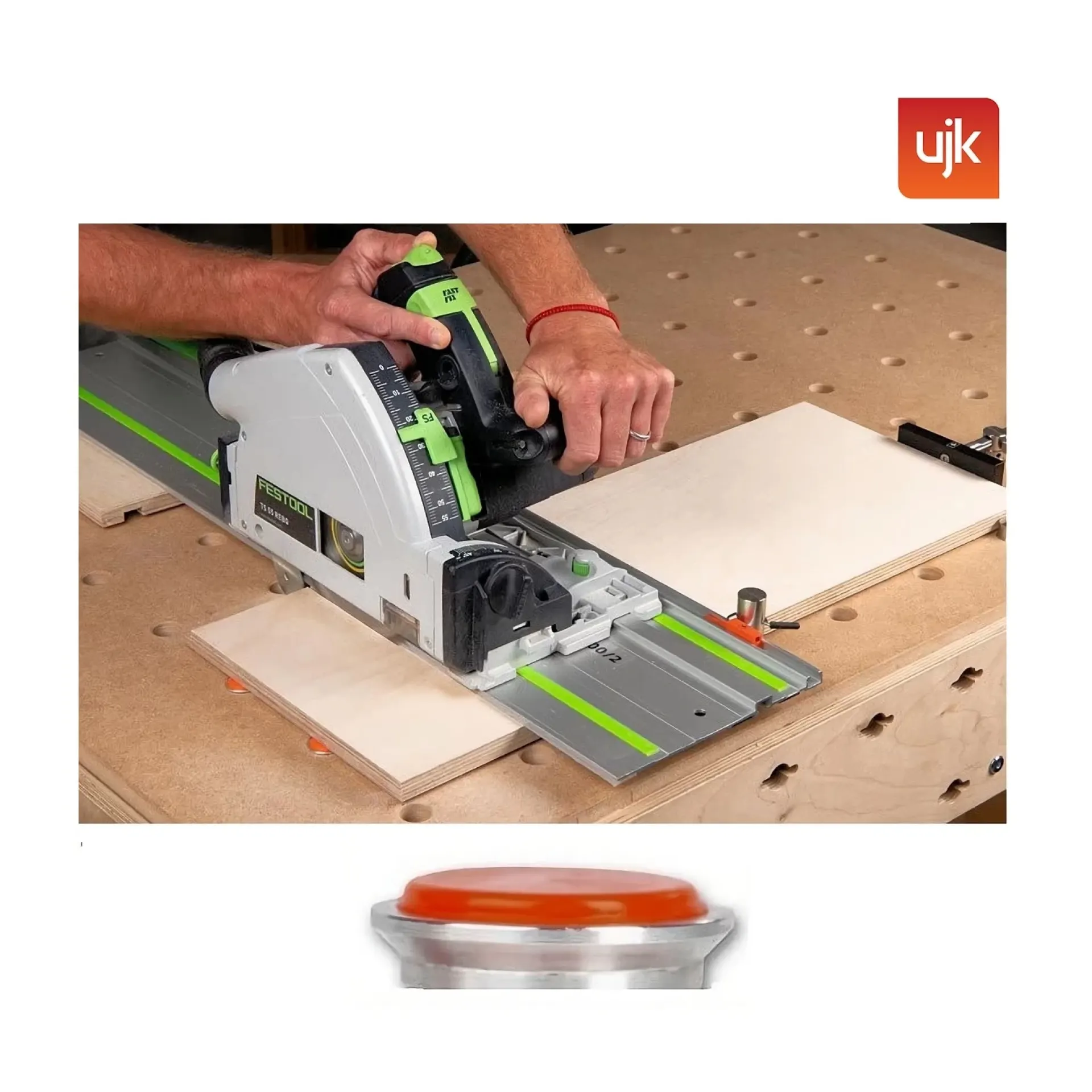 UJK werkbank anti slip dogs.