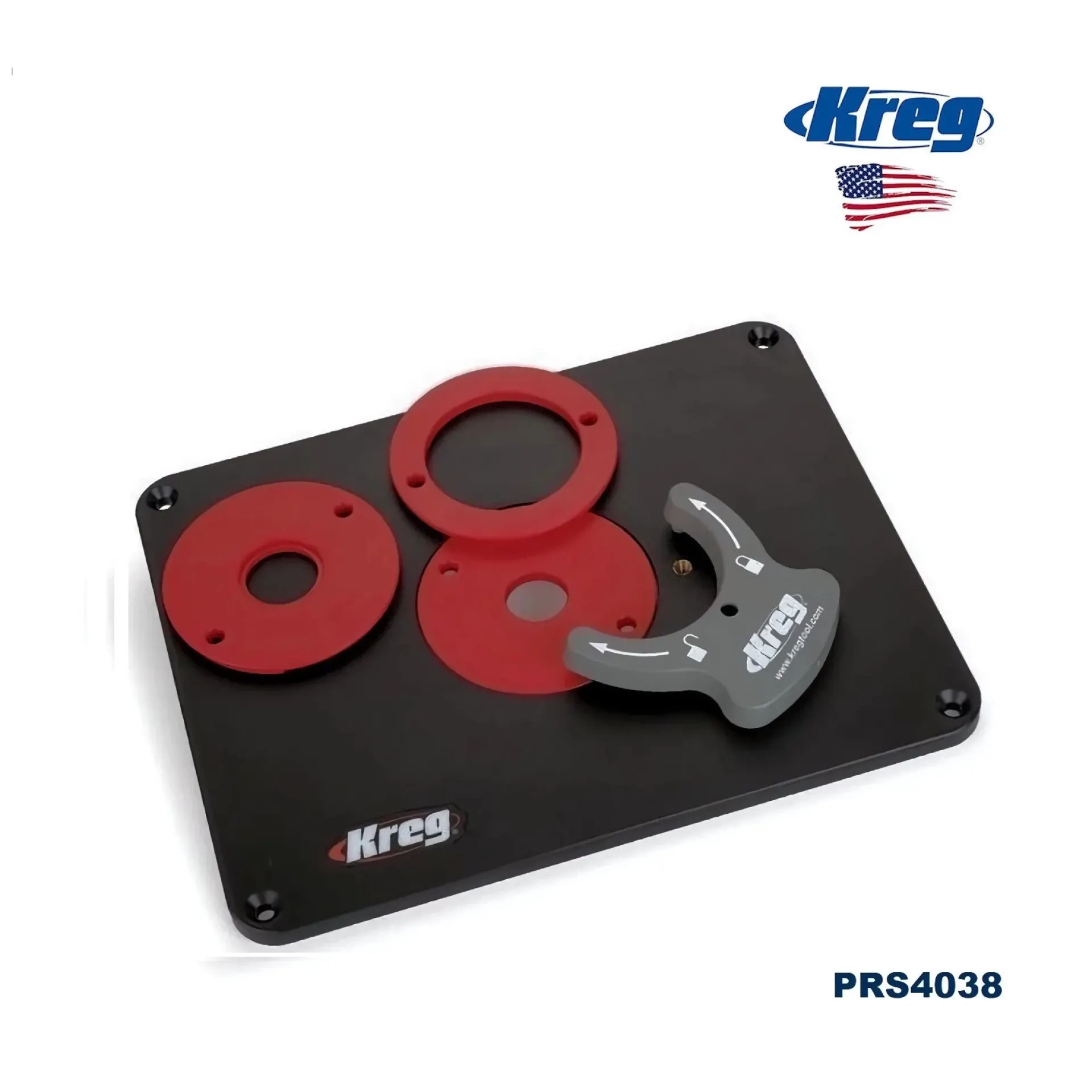 Kreg bovenfreestafel inlegplaat PRS4038.