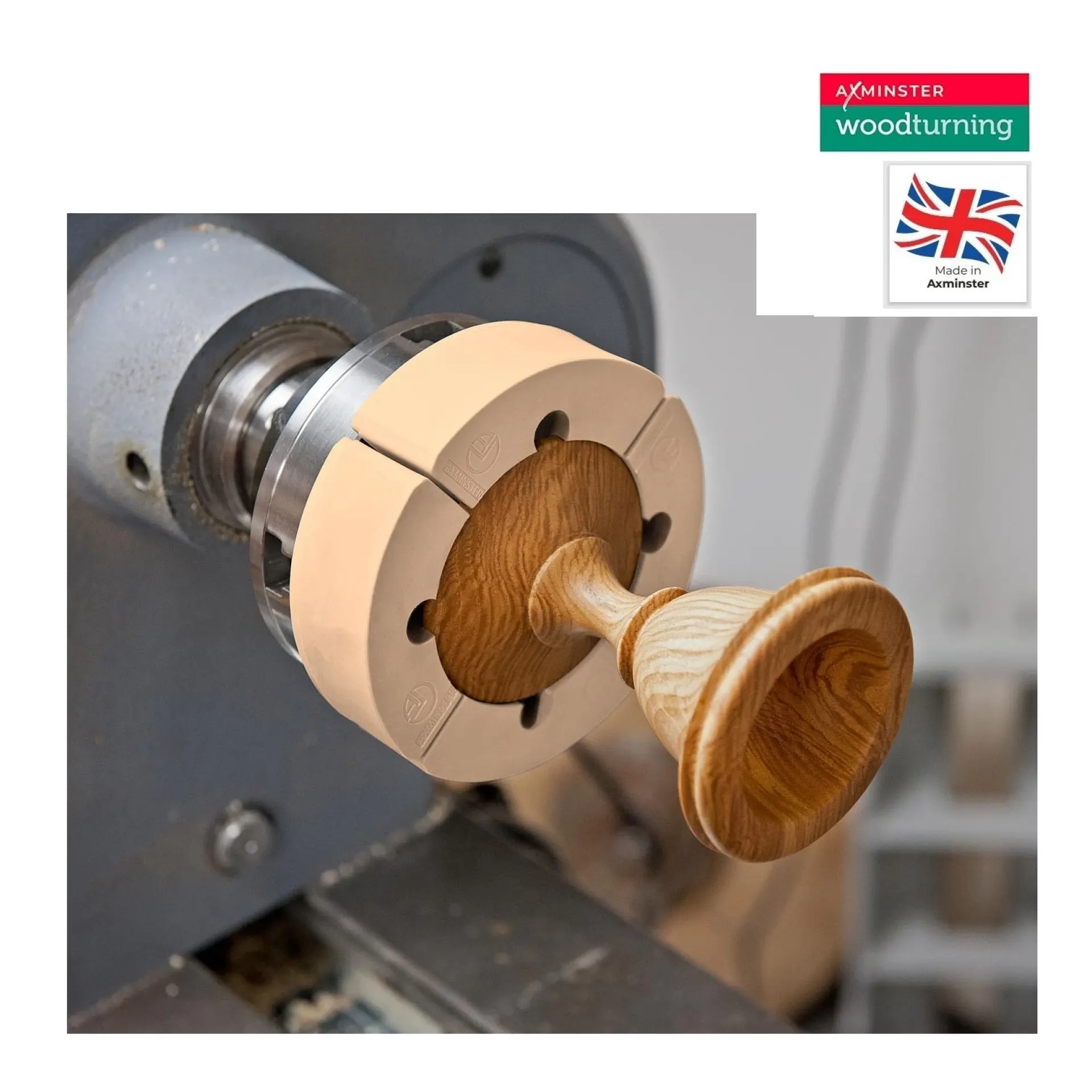 soft jaws 115mm Axminster Woodturning.
