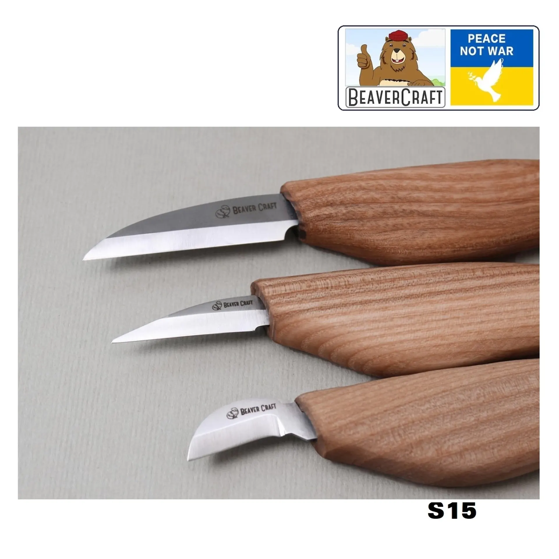 Beavercraft set S15 houtsnijden.