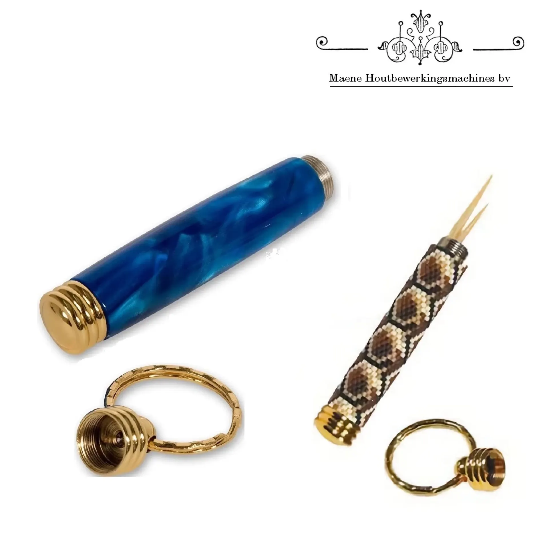 sleutelhanger PK Secret Goud.