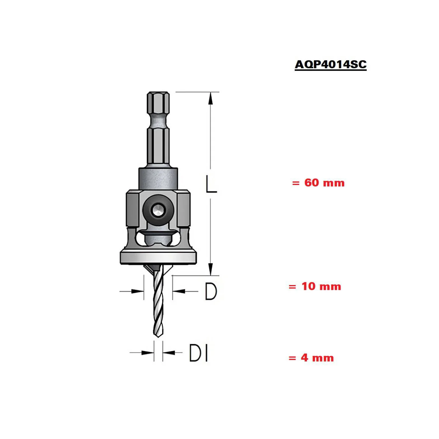 verzinkboor-AQP4014SC.