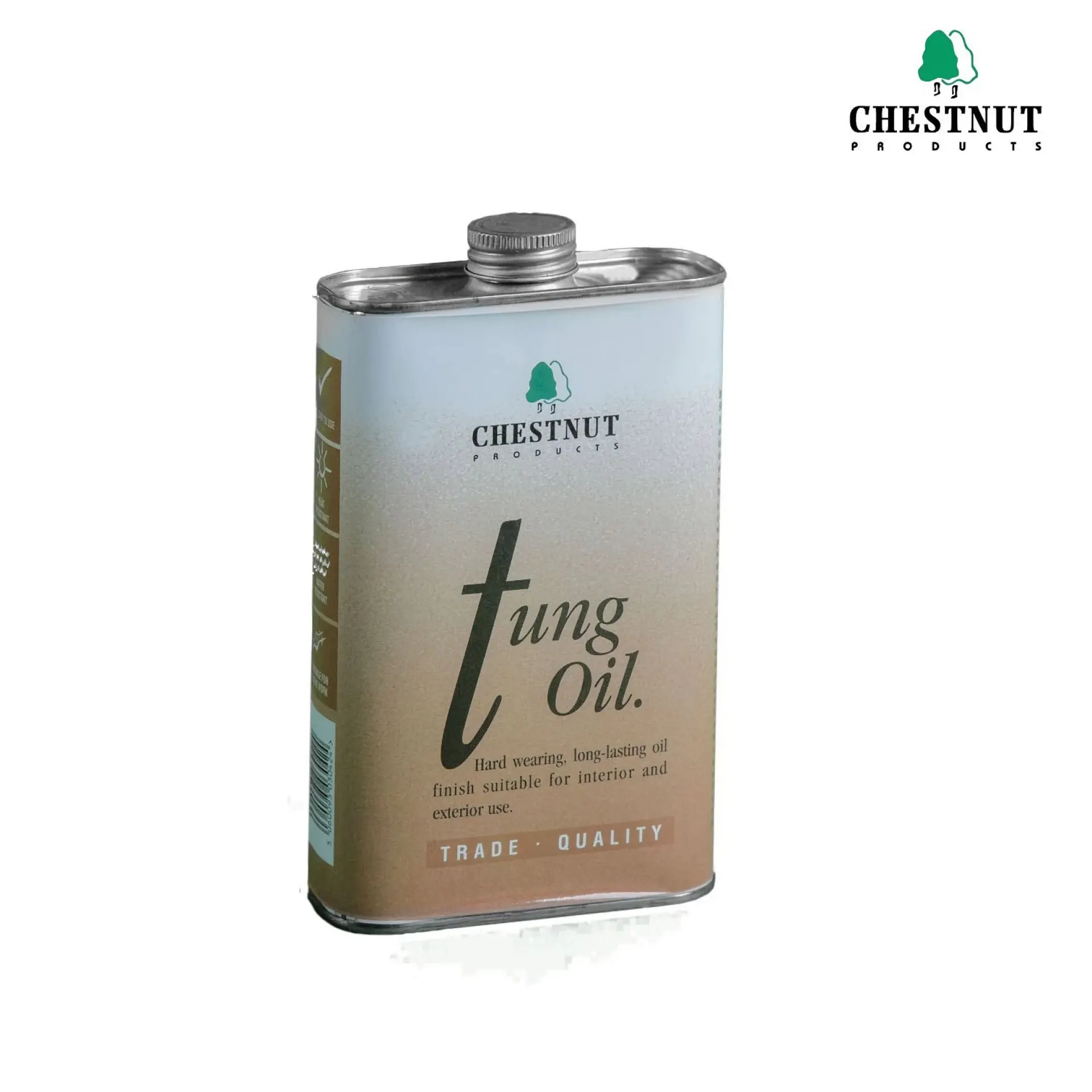 tung olie chestnut 500 ml.