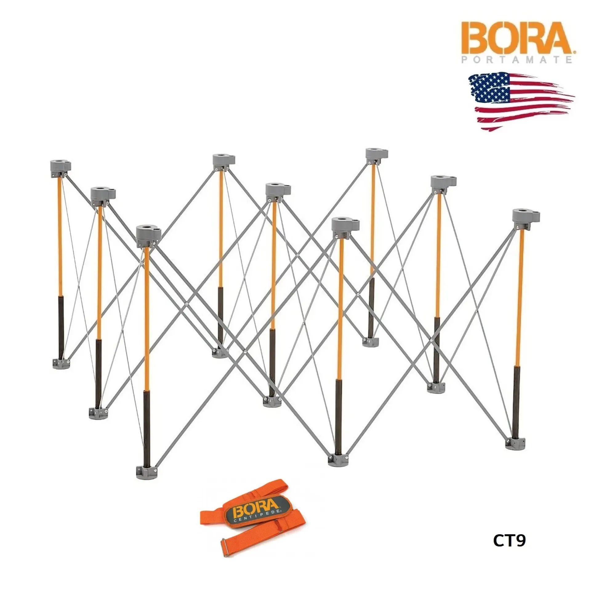 Bora Centipede CT9 onderstel.