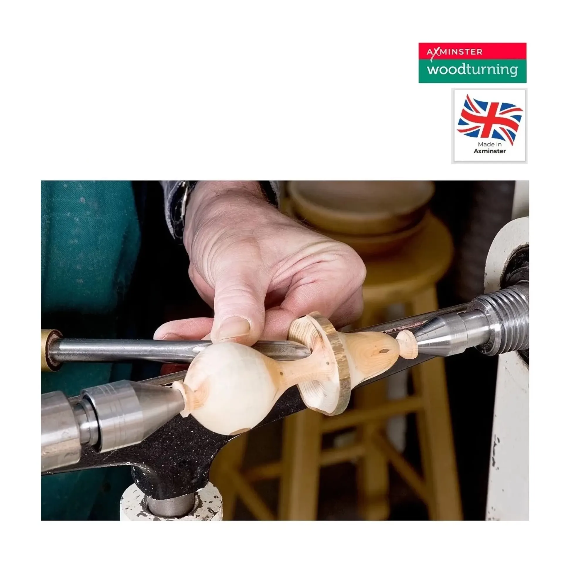 Axminster Woodturning ring centers set.