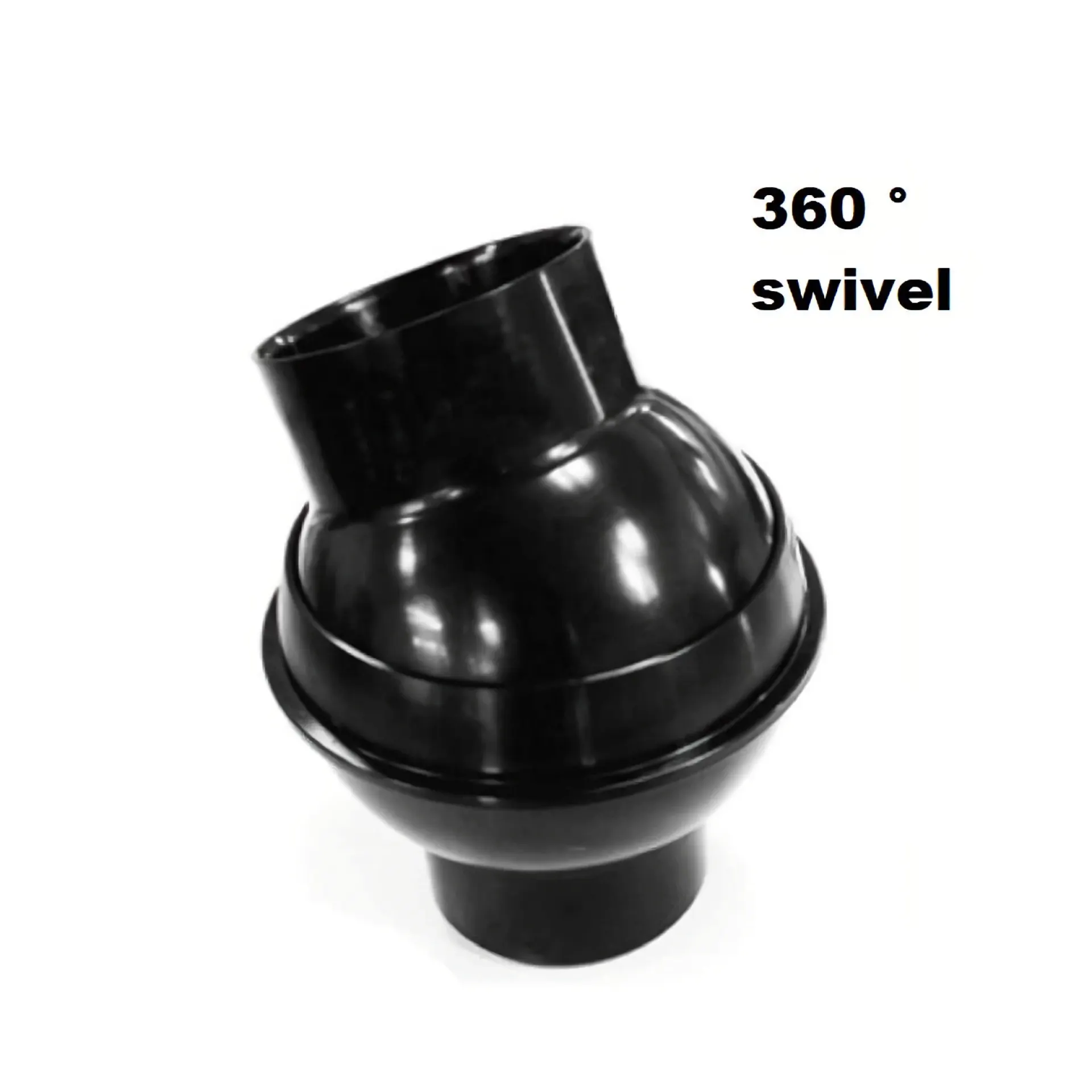 swivel koppelstuk afzuiging 100 mm.