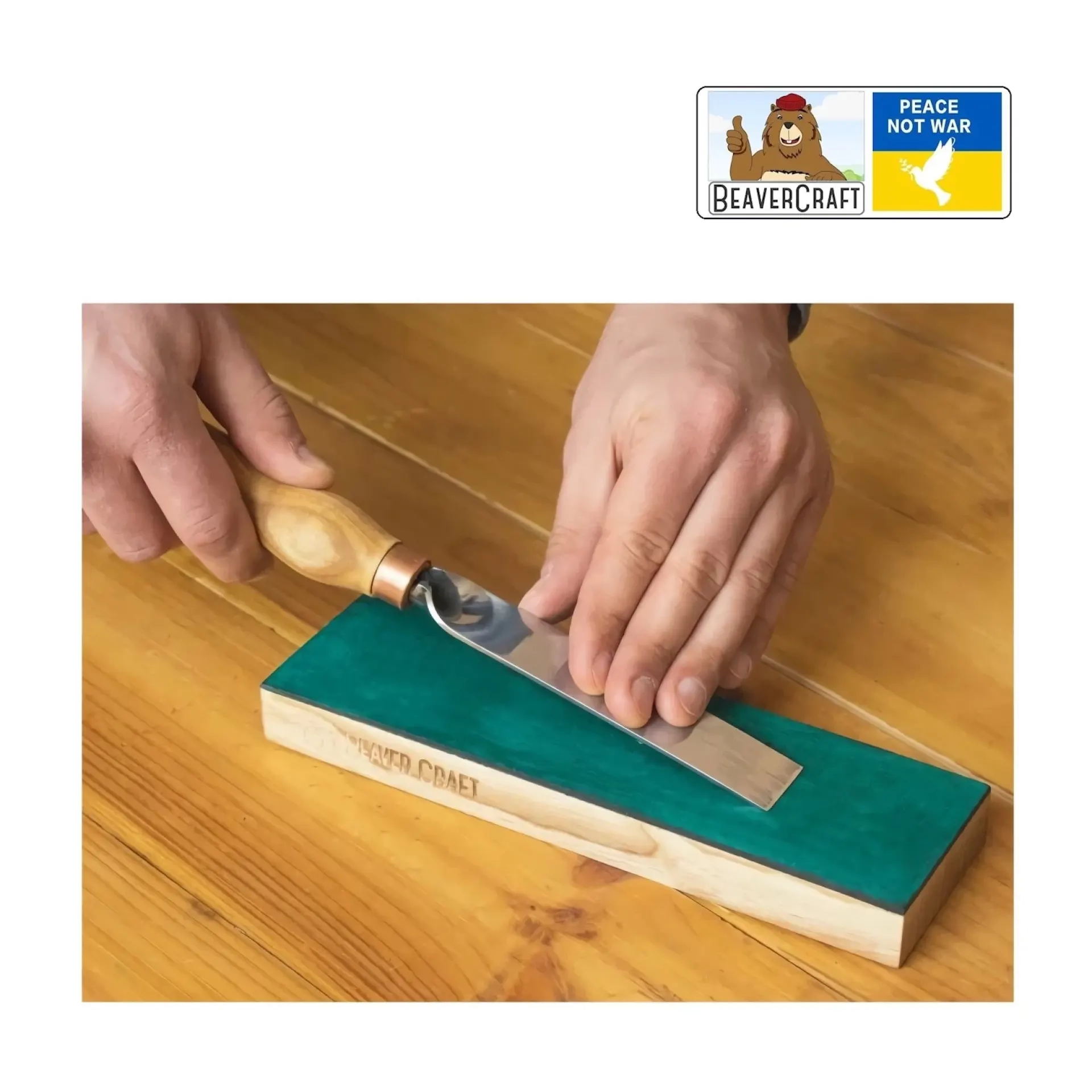 afwetten afwetstrop houtsnijden.