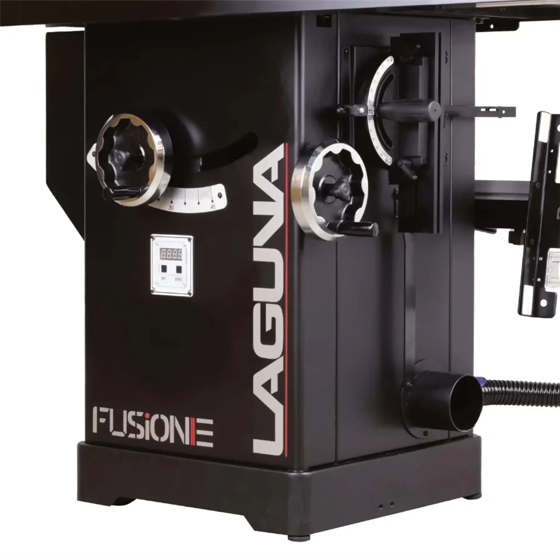 tafelzaag Laguna Fusion 3 digitale uitlezing.
