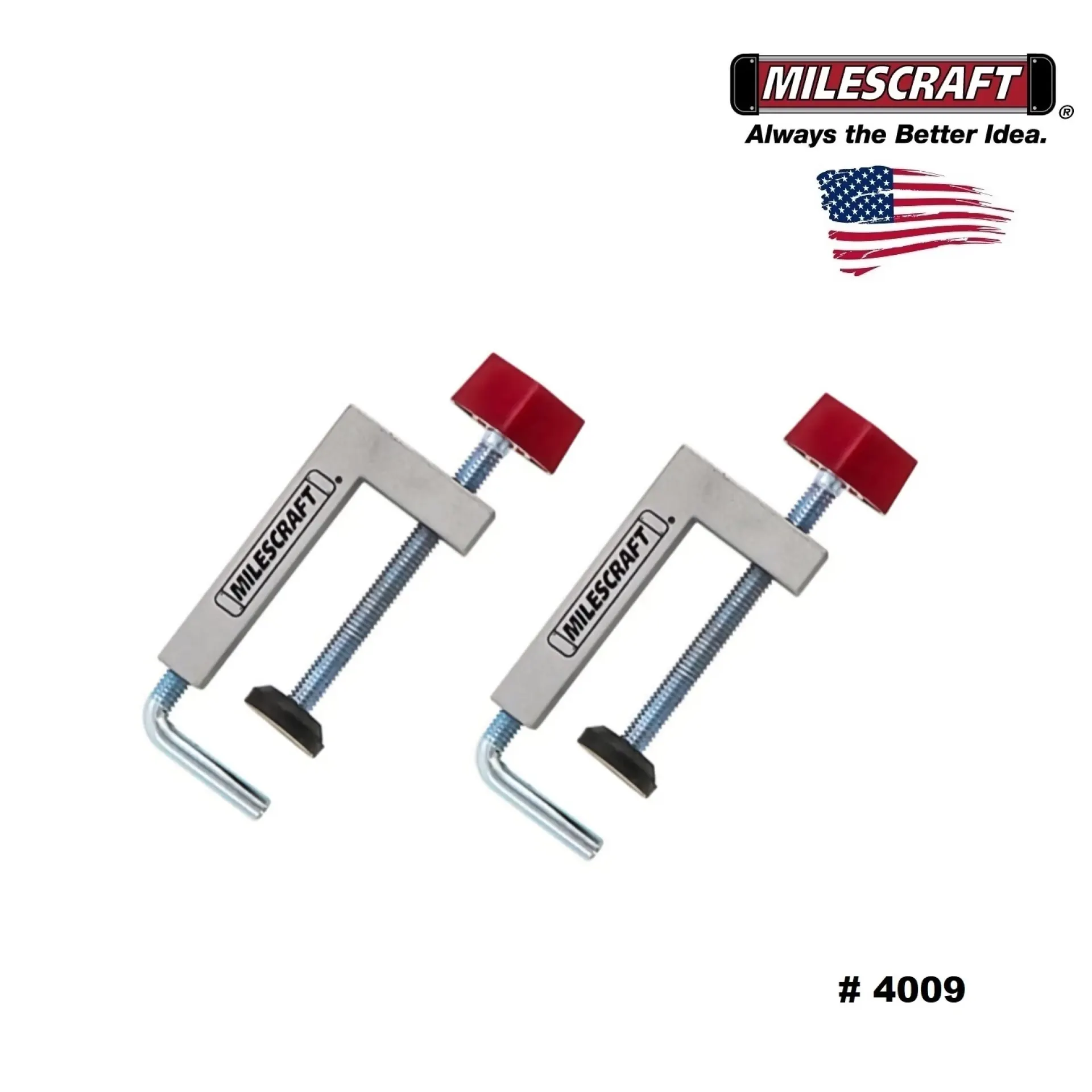 fence clamps Milescraft 4009.