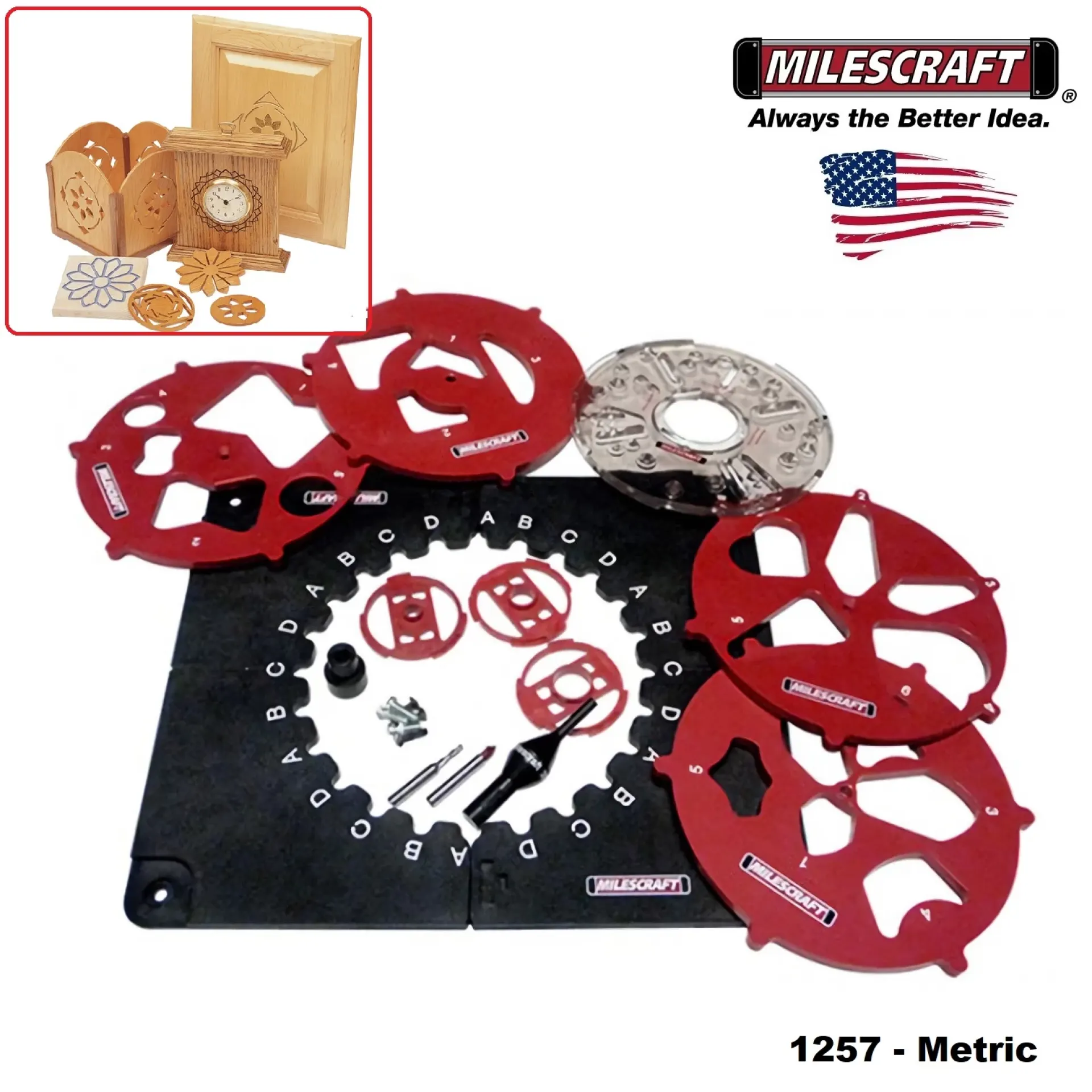 Design Inlay Kit Milescraft 1257.