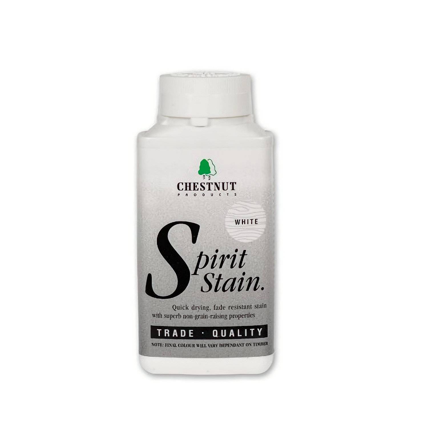spirit stain white chestnut 250 ml