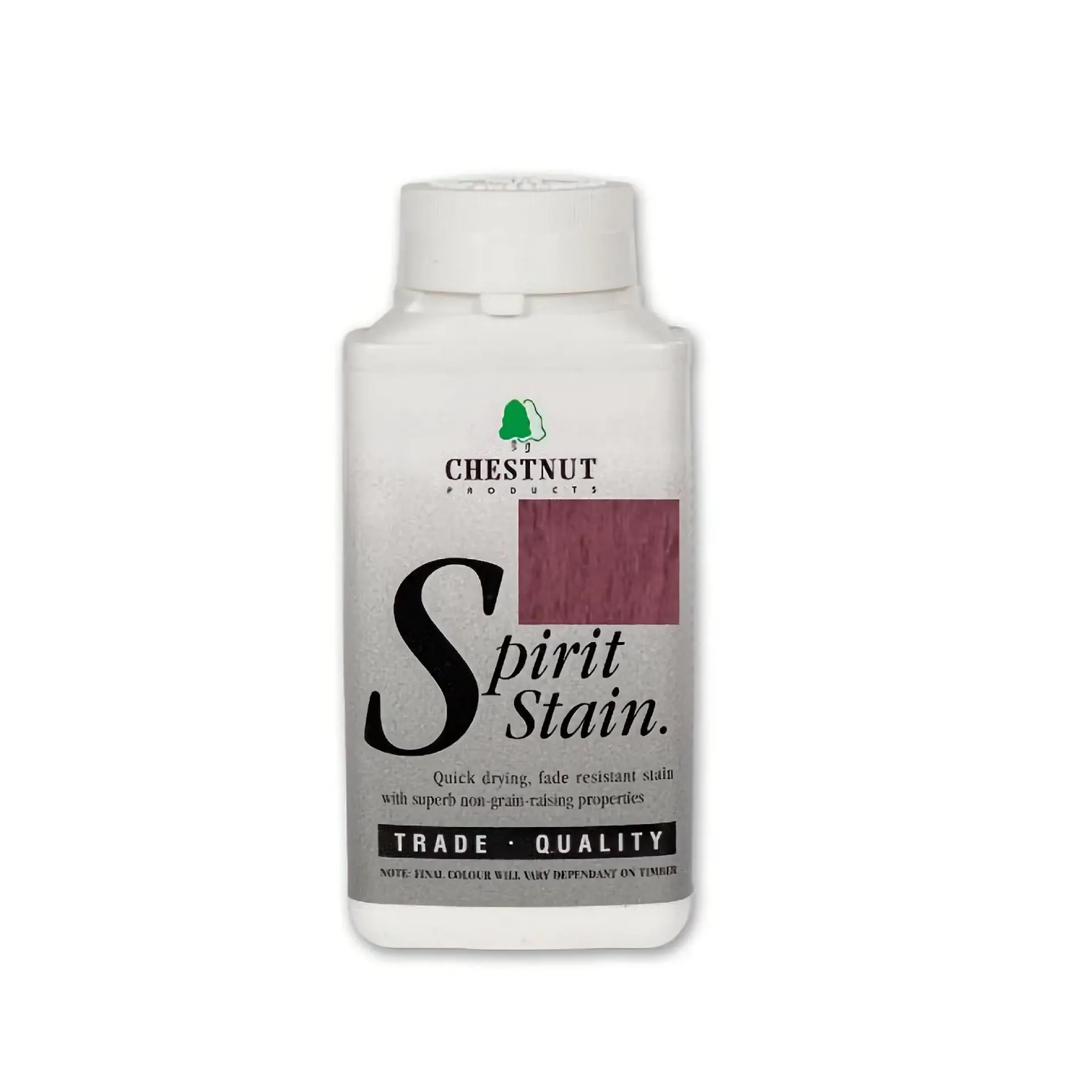 spirit stain purple Chestnut.