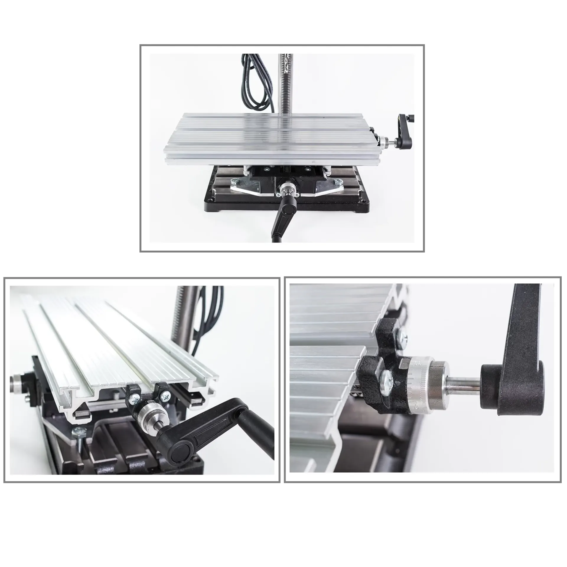 boorstaander met kruistafel Wabeco.