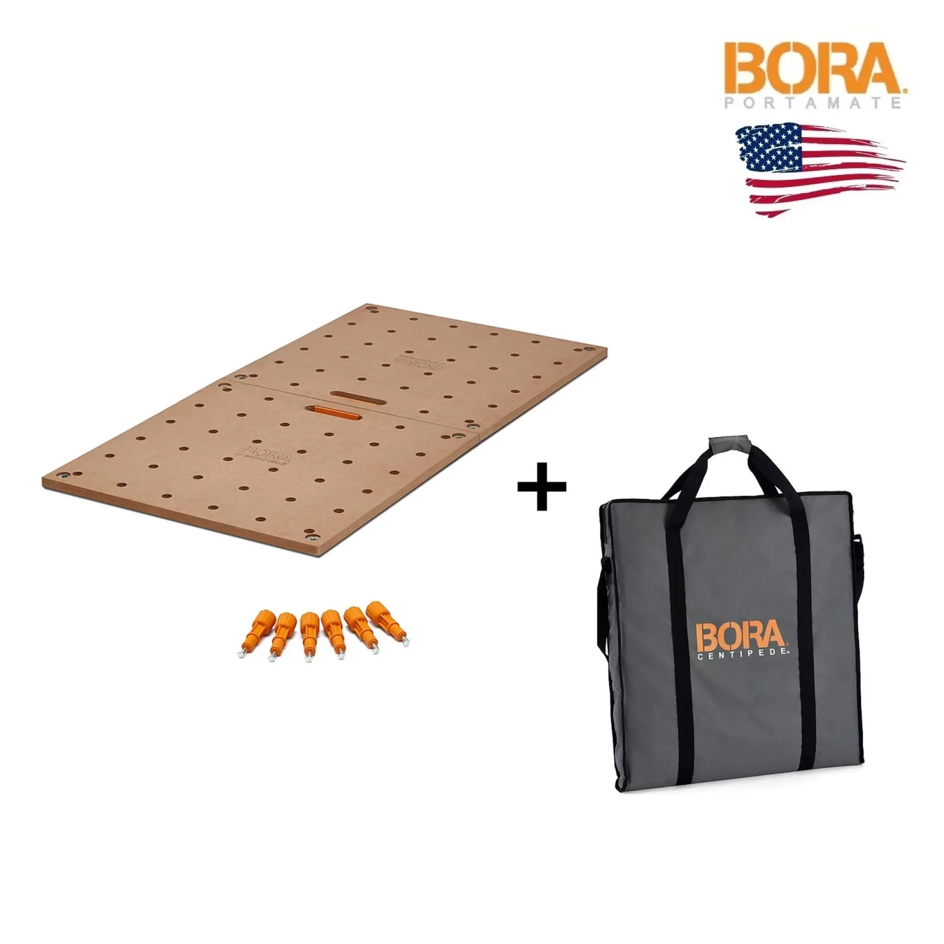 werkblad en tas Centipede Bora CK22.