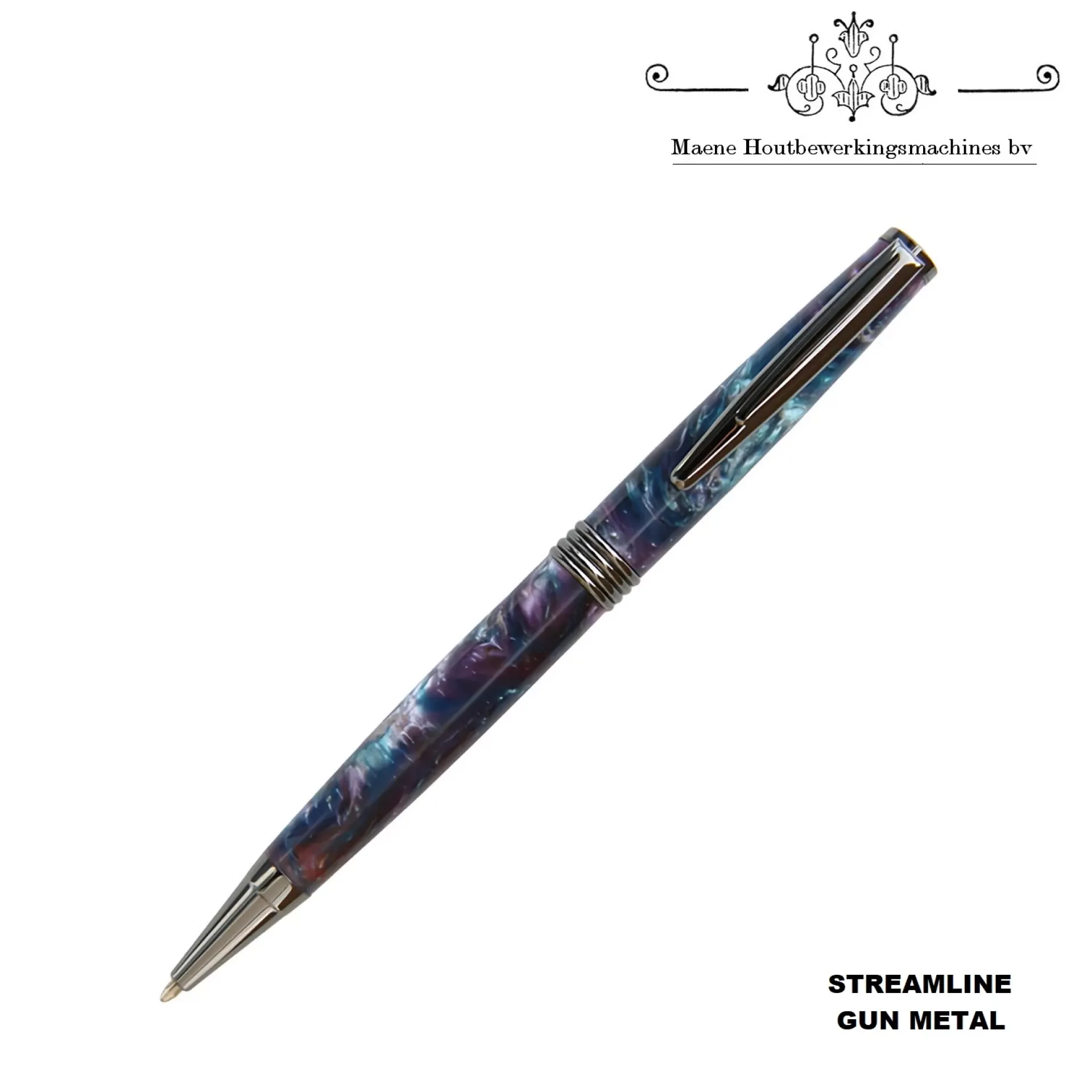 streamline pen kit gun metal.