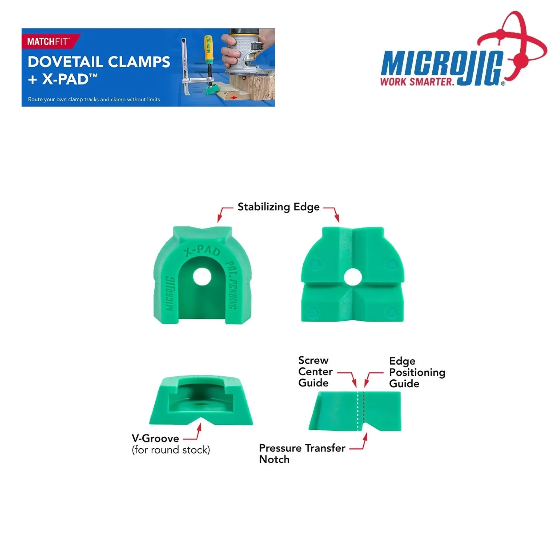 Matchfit X-PAD Microjig.