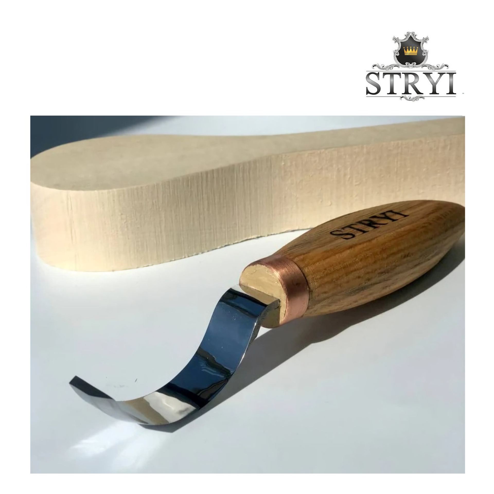lepelmes Stryi 50 mm 1 snijkant
