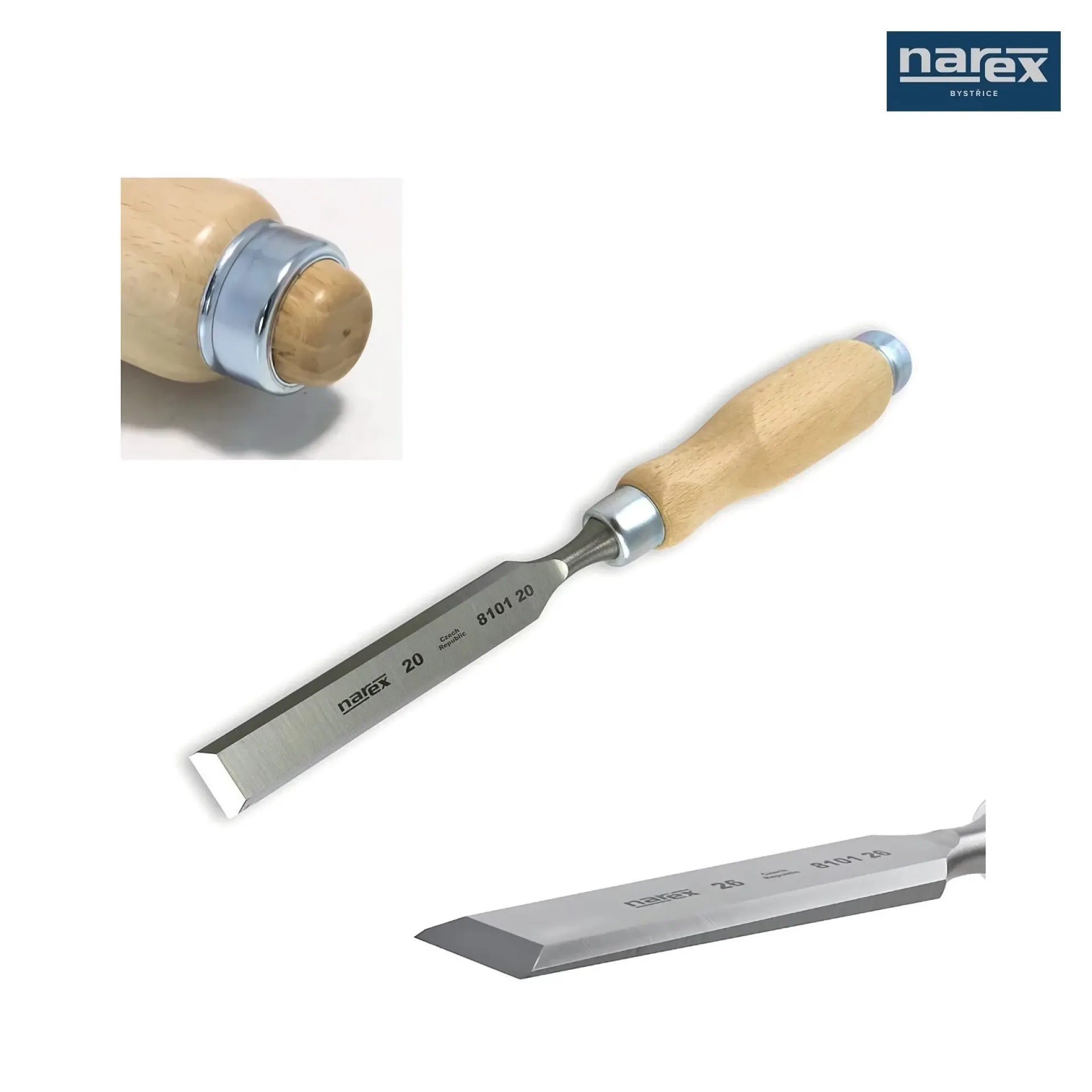 steekbeitel Narex 20 mm Wood Line Profi.