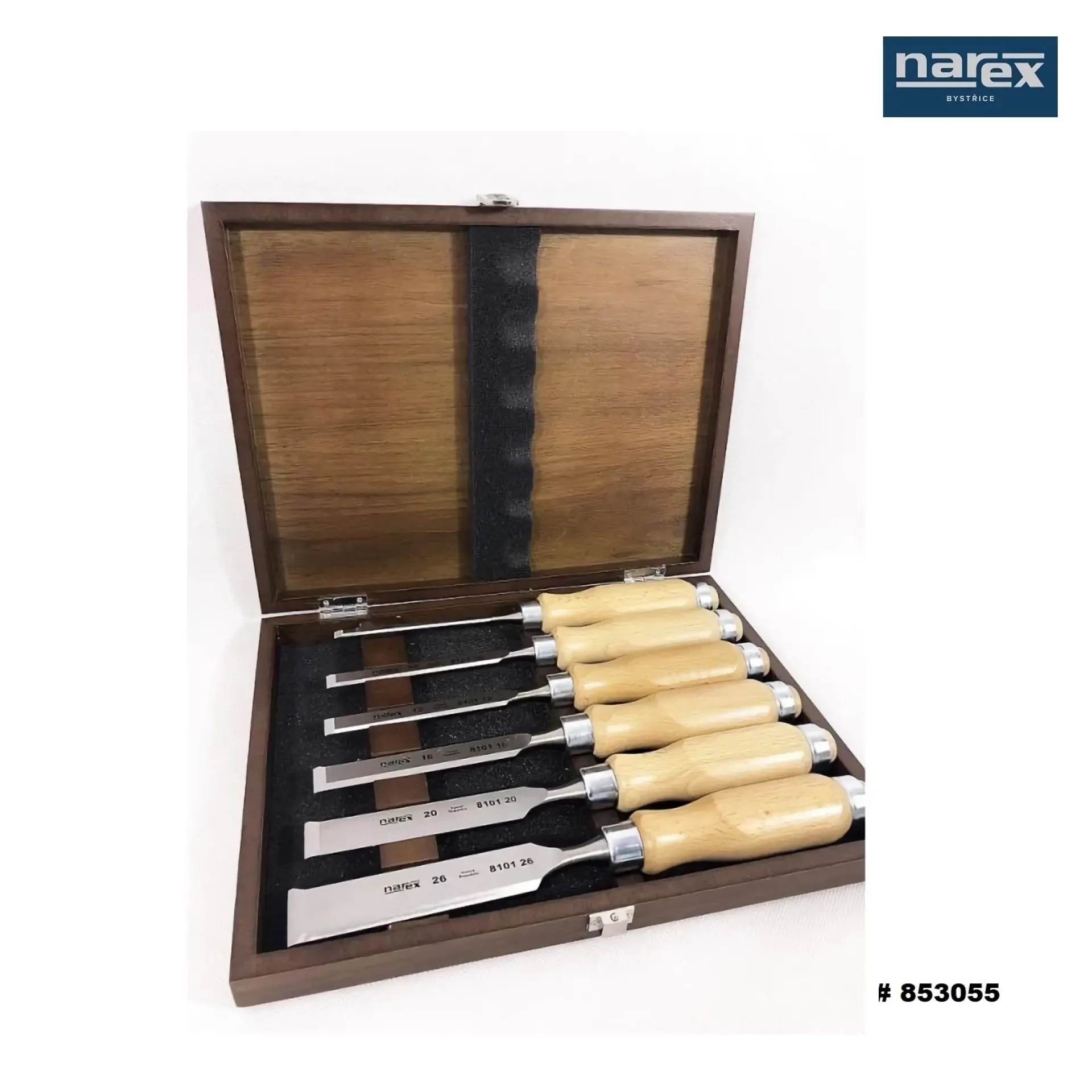 Steekbeitels set Narex 853055 Wood Line Profi.