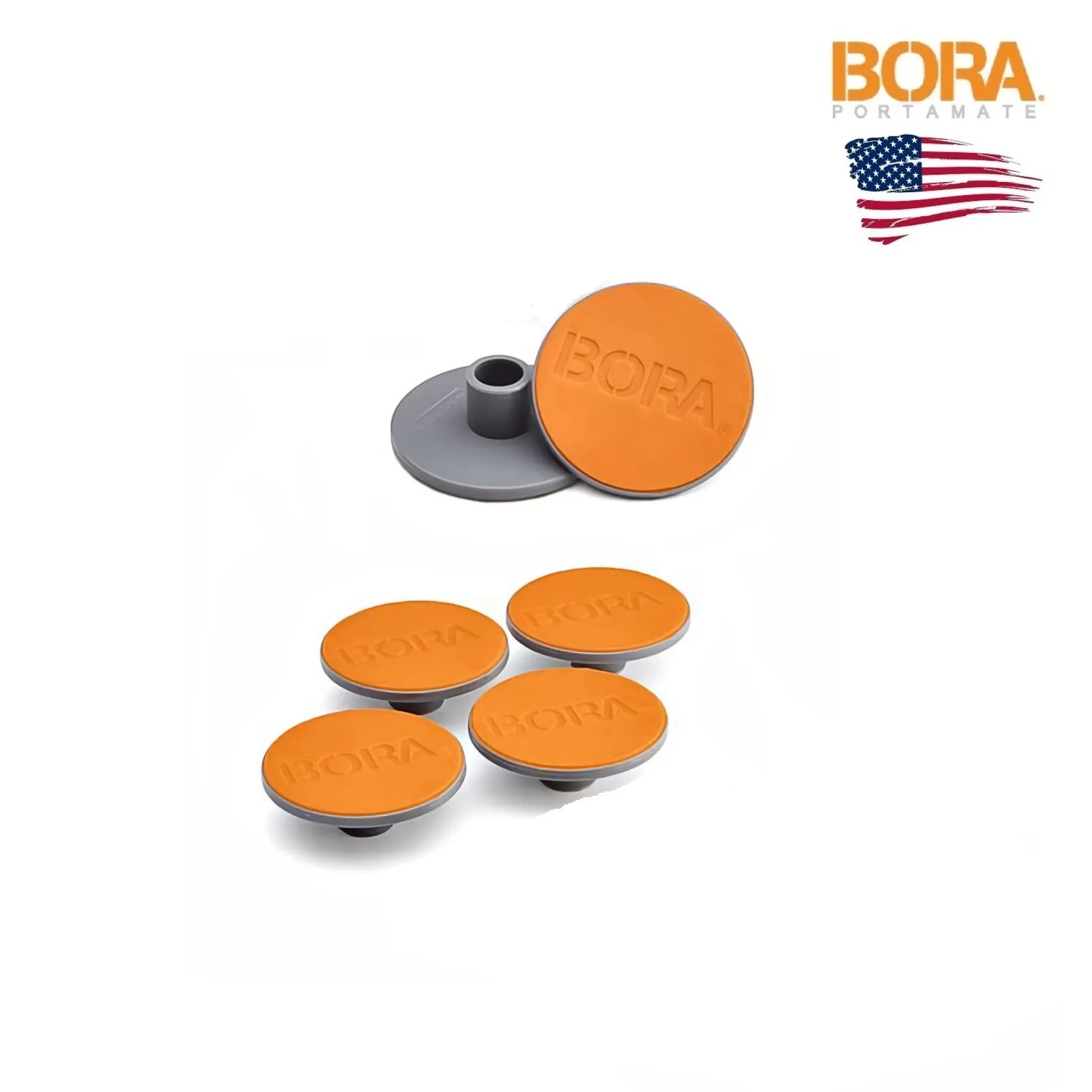 Bora Centipede anti-slip pads.