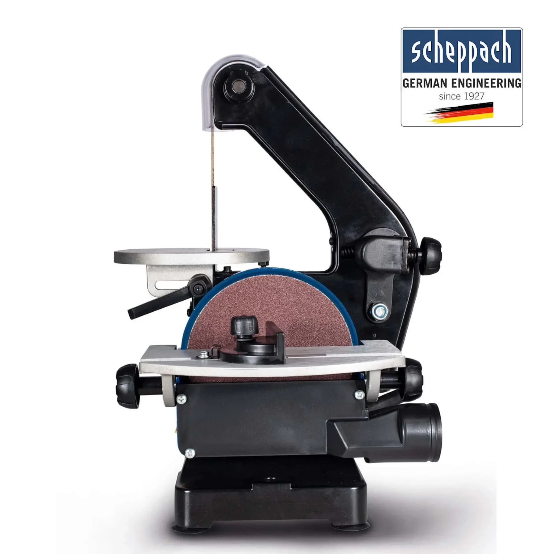 band en schijfschuurmachine BTS700 Scheppach.