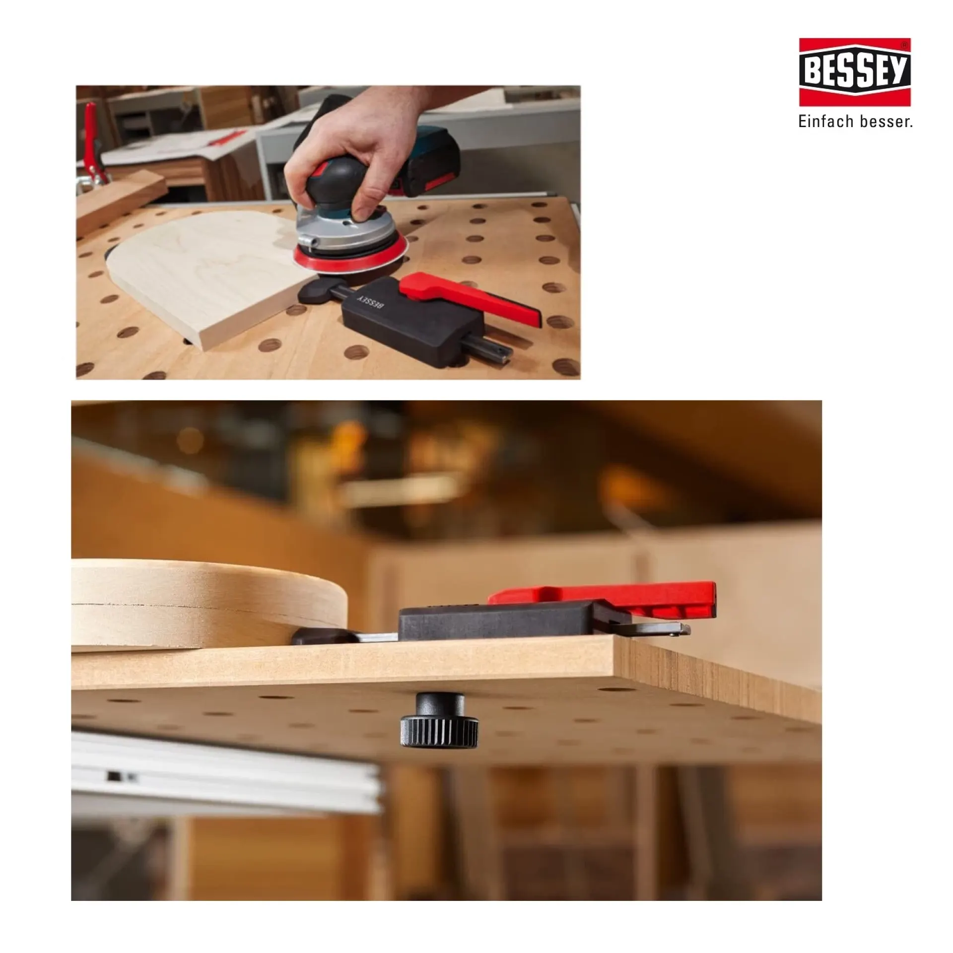 snelspanner werkbank WNS-SET-MFT Bessey.