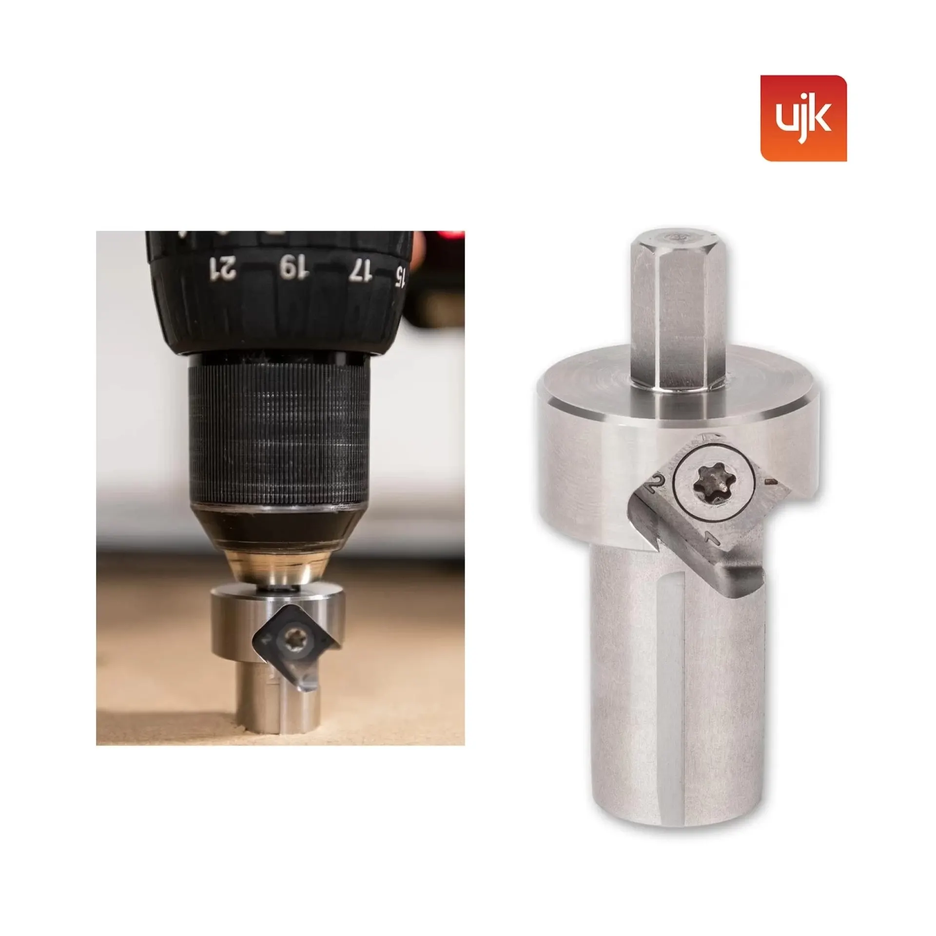 UJK chamfer tool machinaal 20 mm.