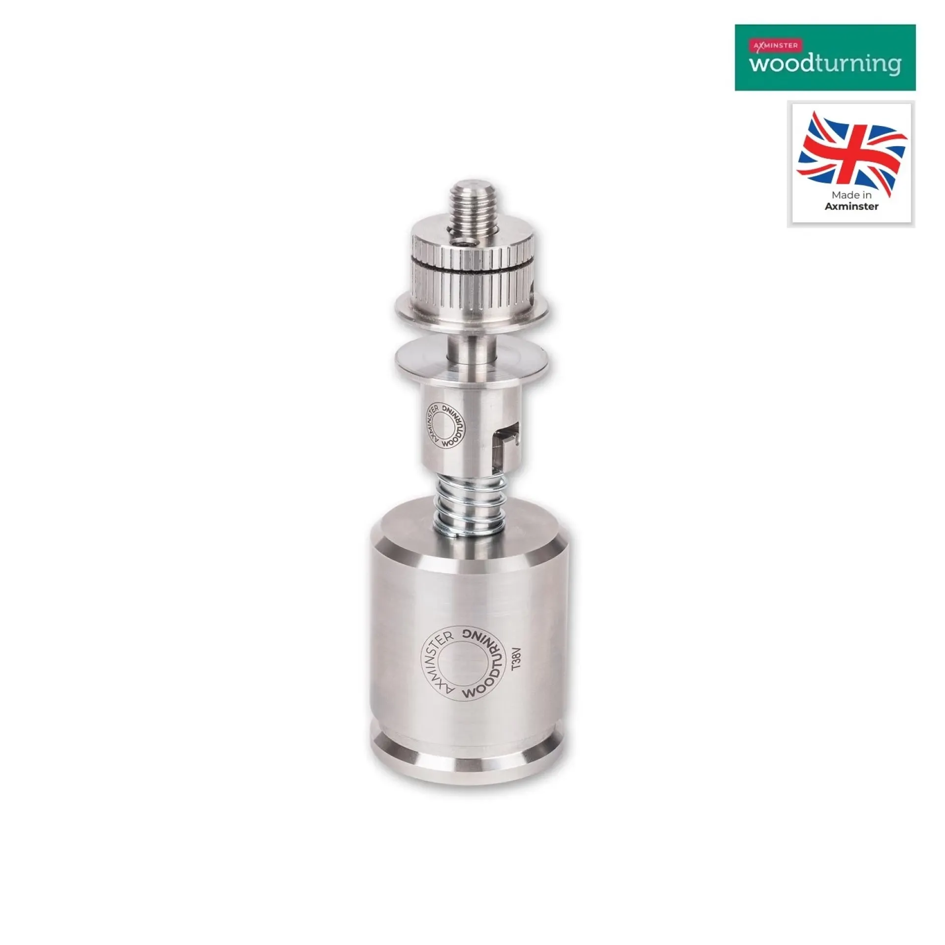 twist and fix adapter Axminster Woodturning.