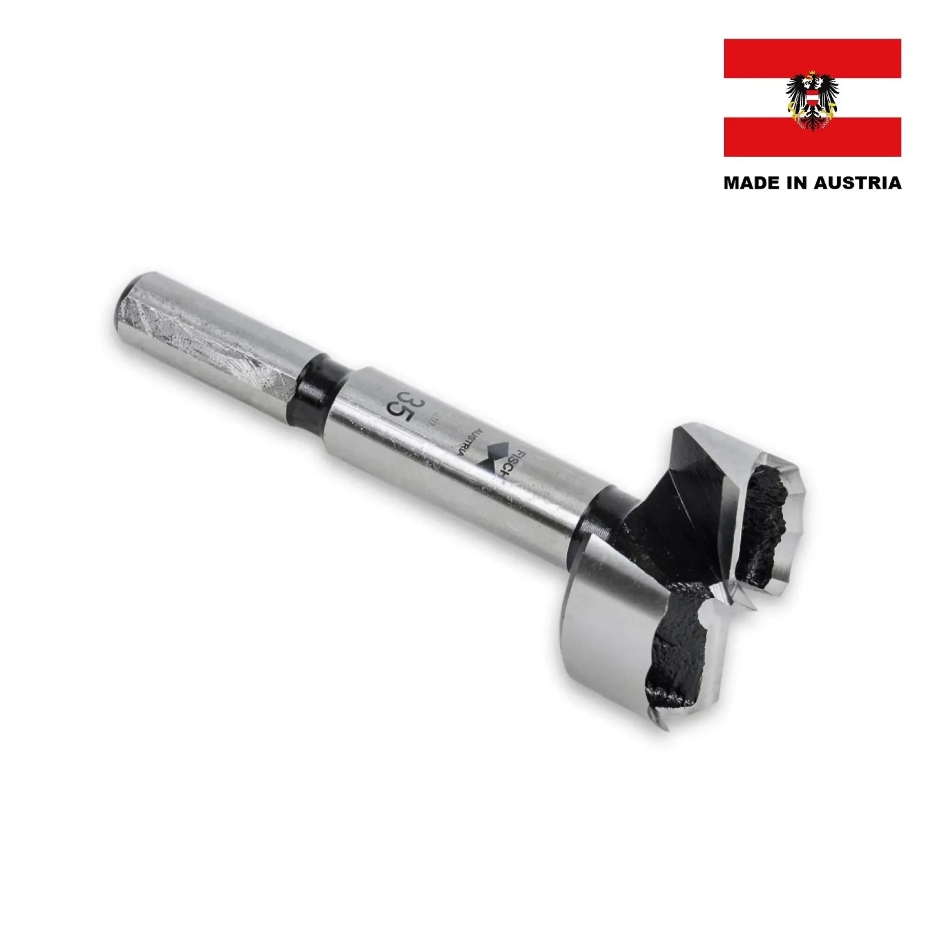 Fisch forstnerboor 36 mm wave cutter.
