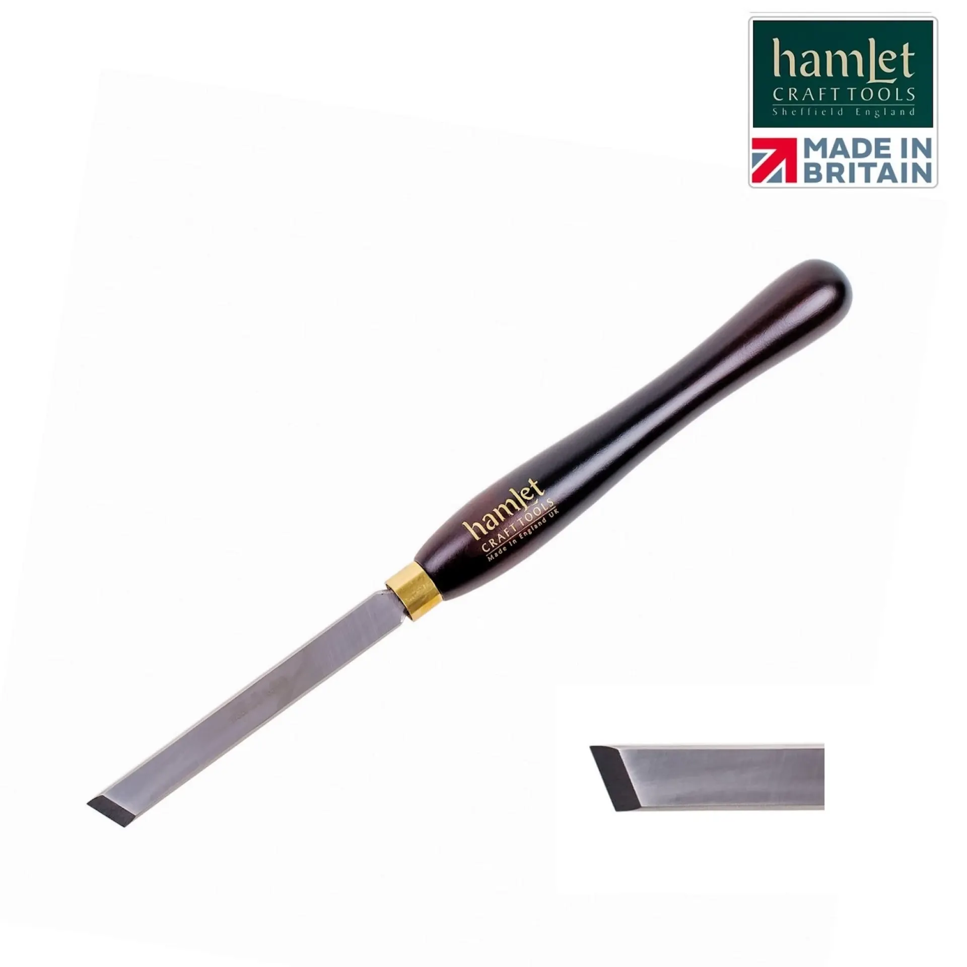 Hamlet HCT105 platte schuine beitel.