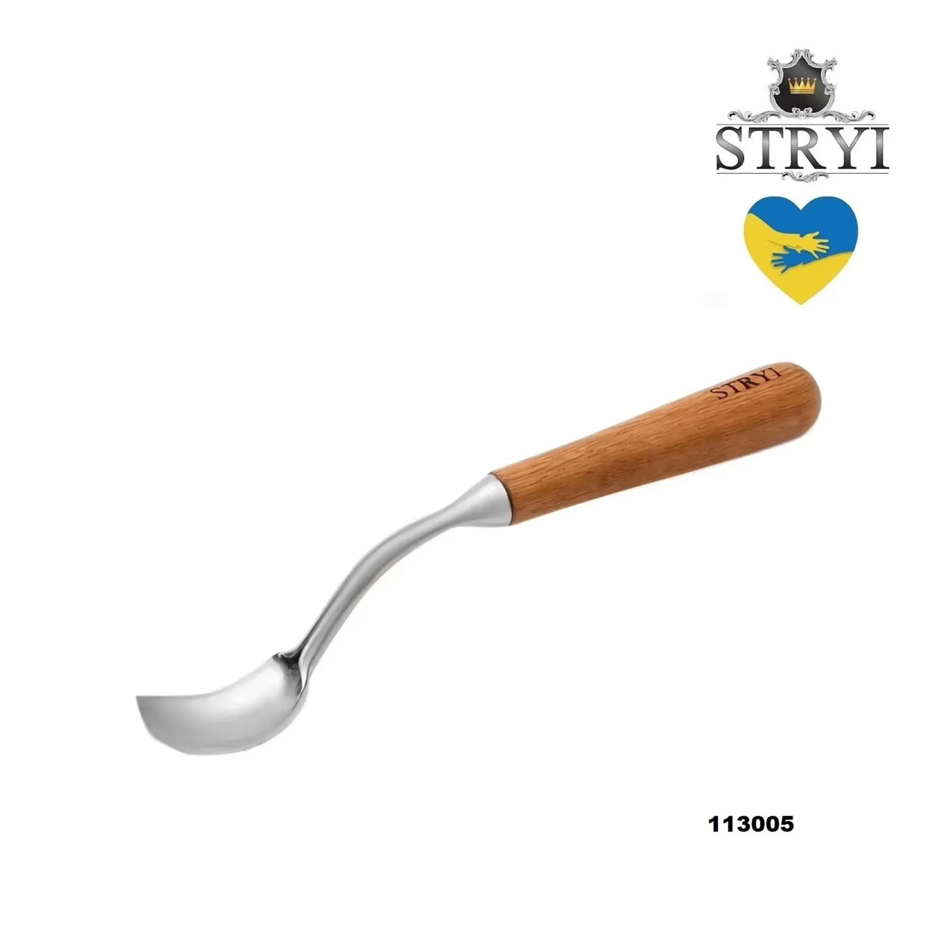 Stryi gekropte guts 30 mm.