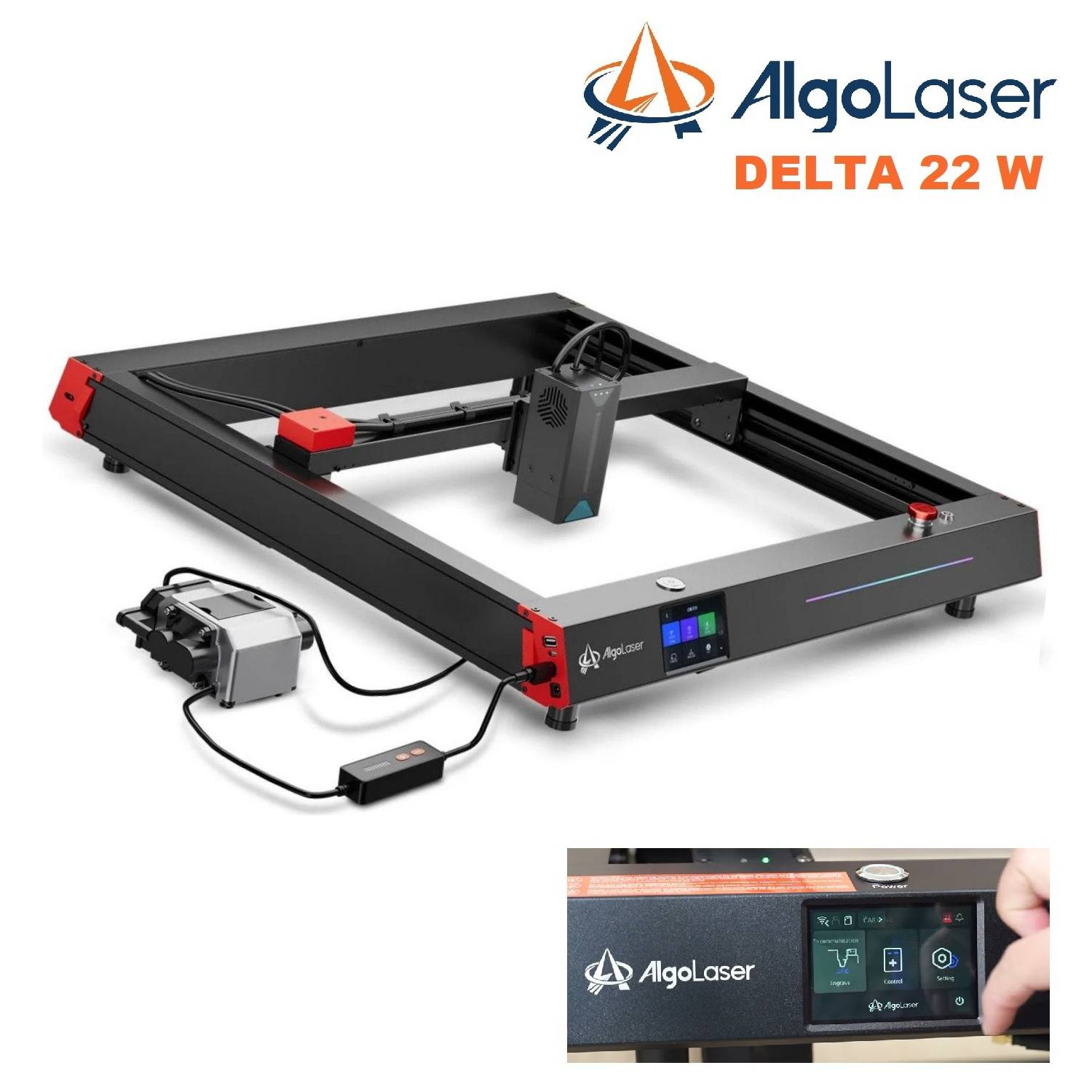 algolaser-delta-22W-laser-graveermachine