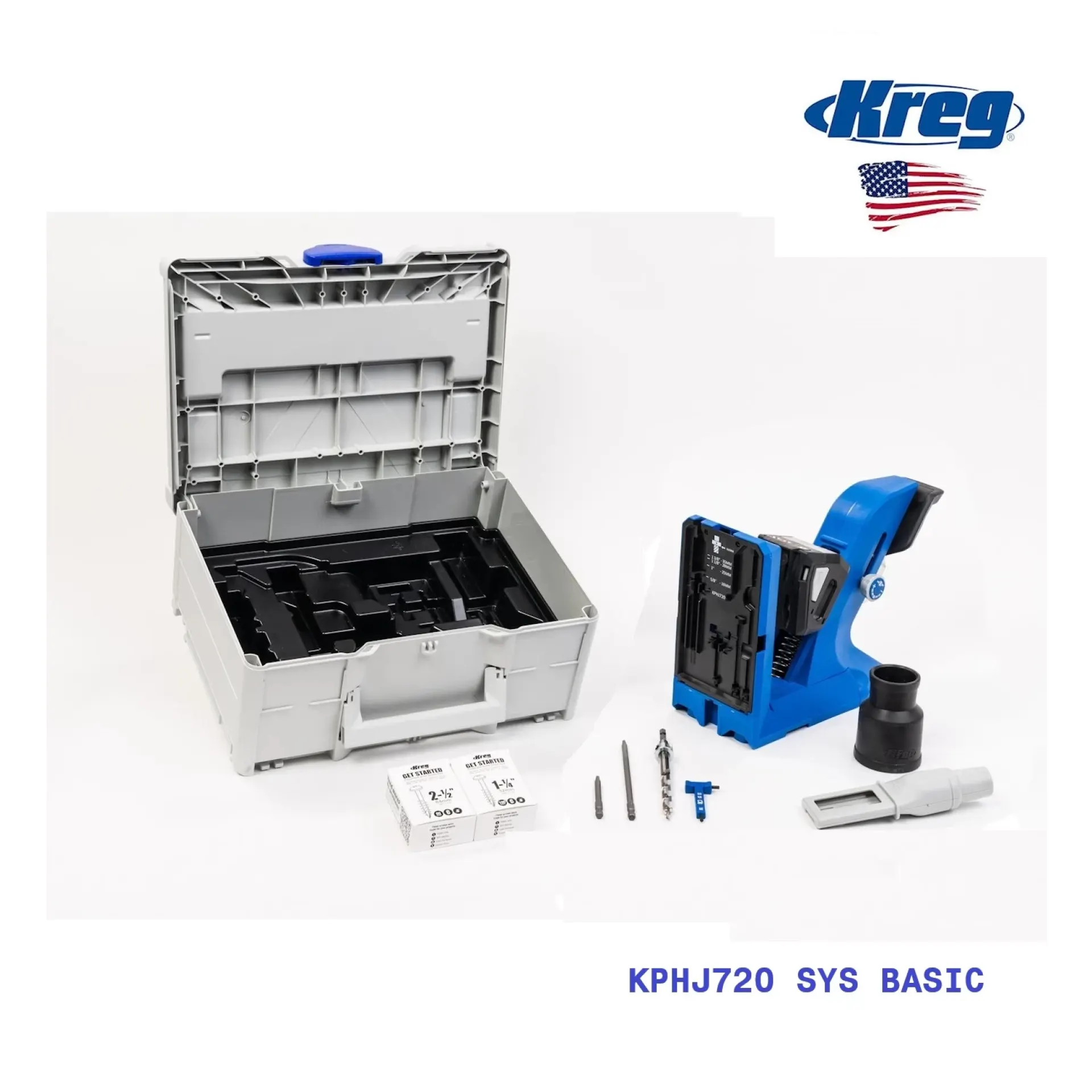 Kreg KPHJ720 SYS BASIC pocket hole jig.