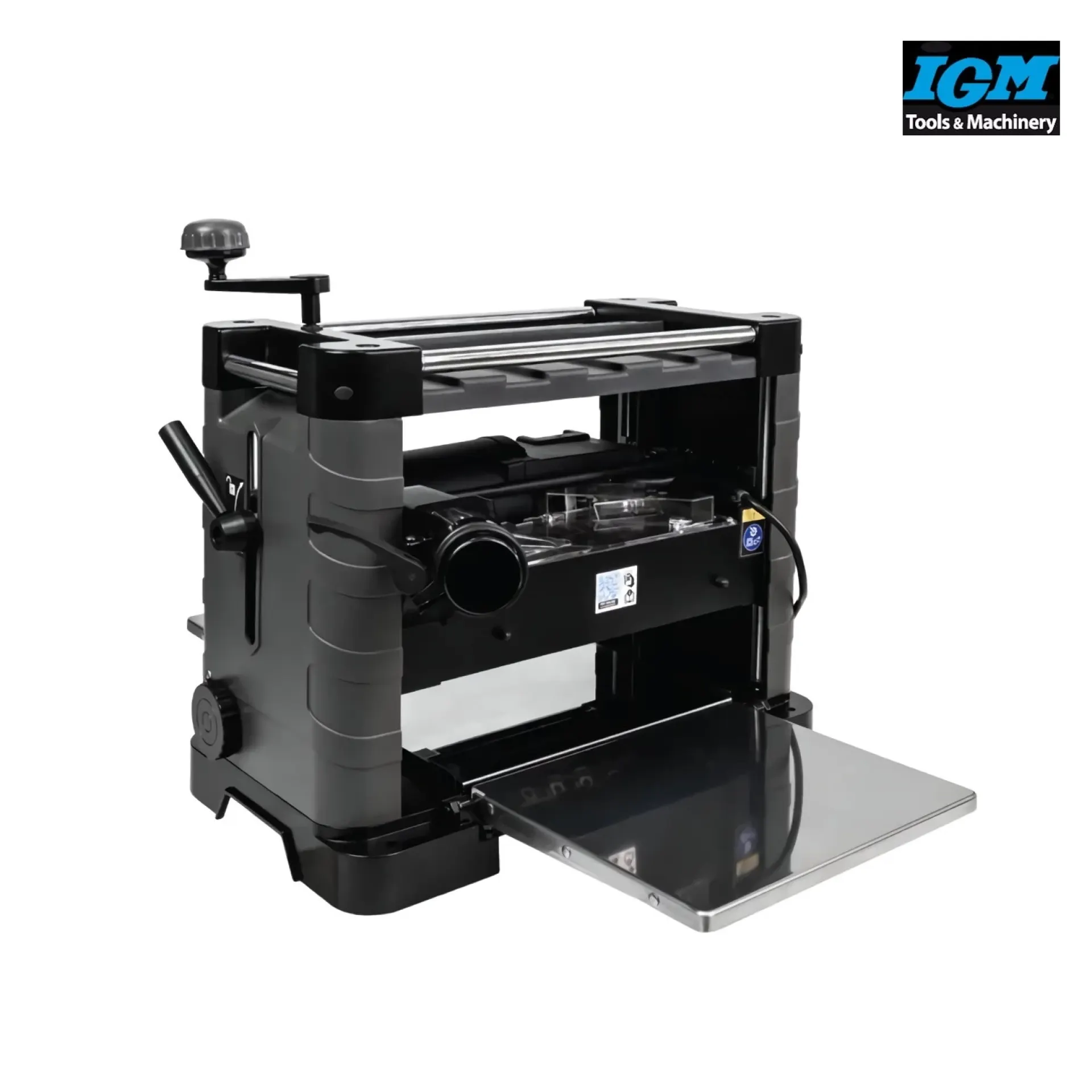 vandikte schaafmachine IGM PS33 achterkant.